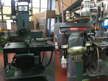 Besturingseenheid  van KONDIA Powermill FV-1 CNC machine