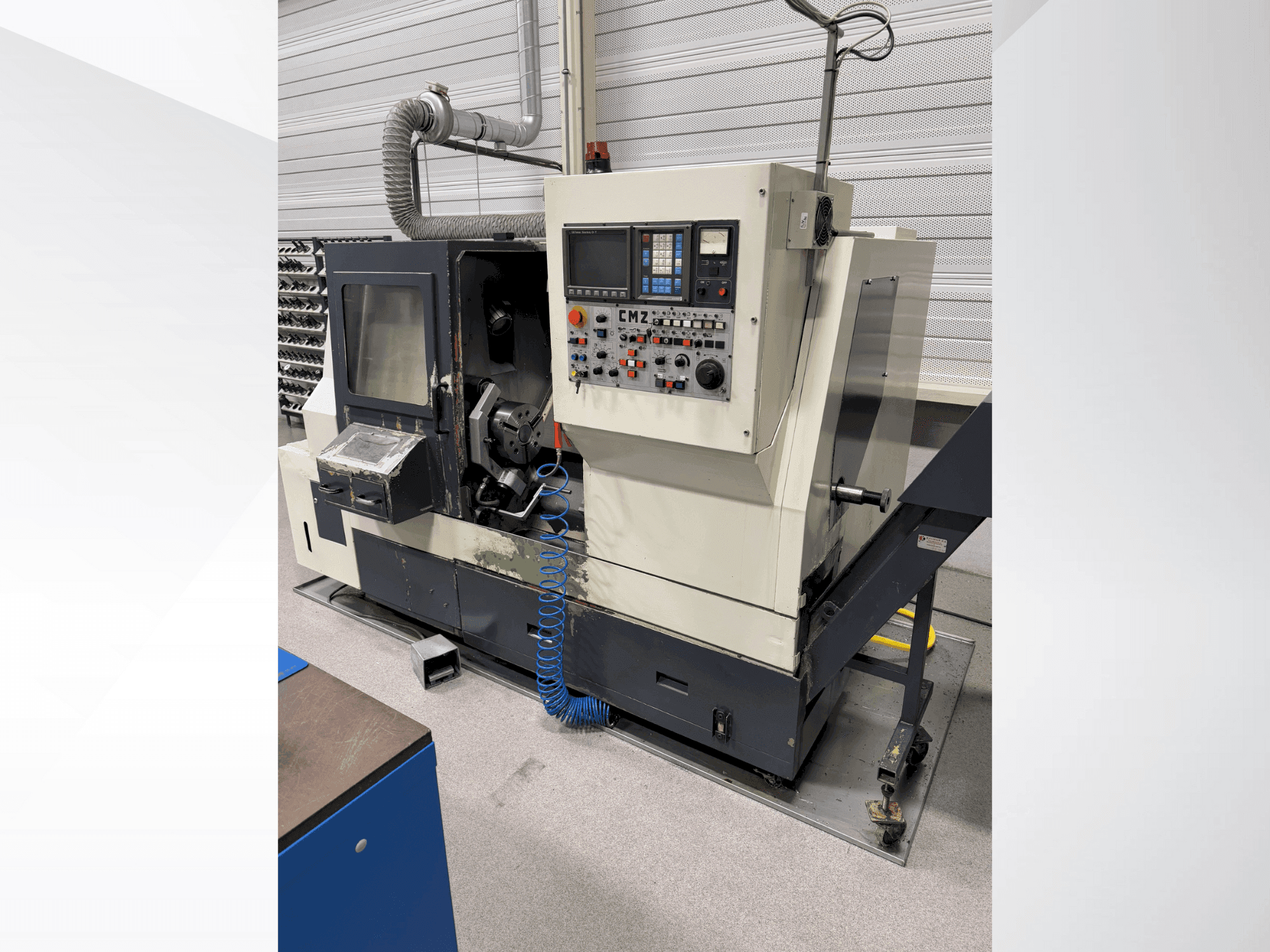 Vooraanzicht van CMZ TB1 480 A machine