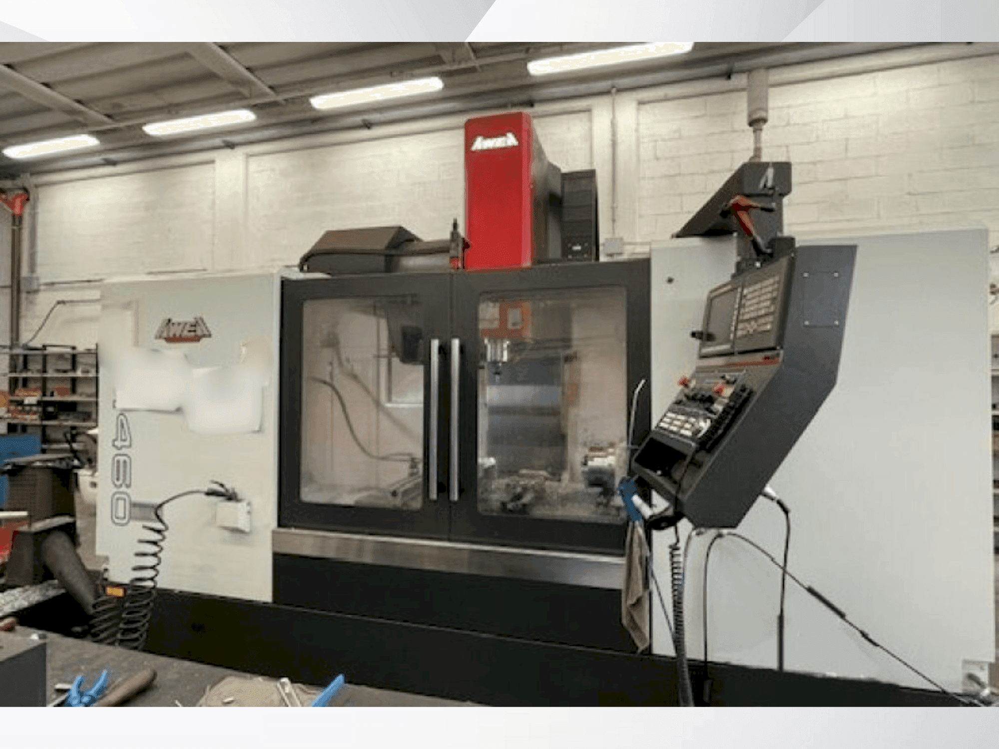 Vooraanzicht van AWEA AF 1460 machine