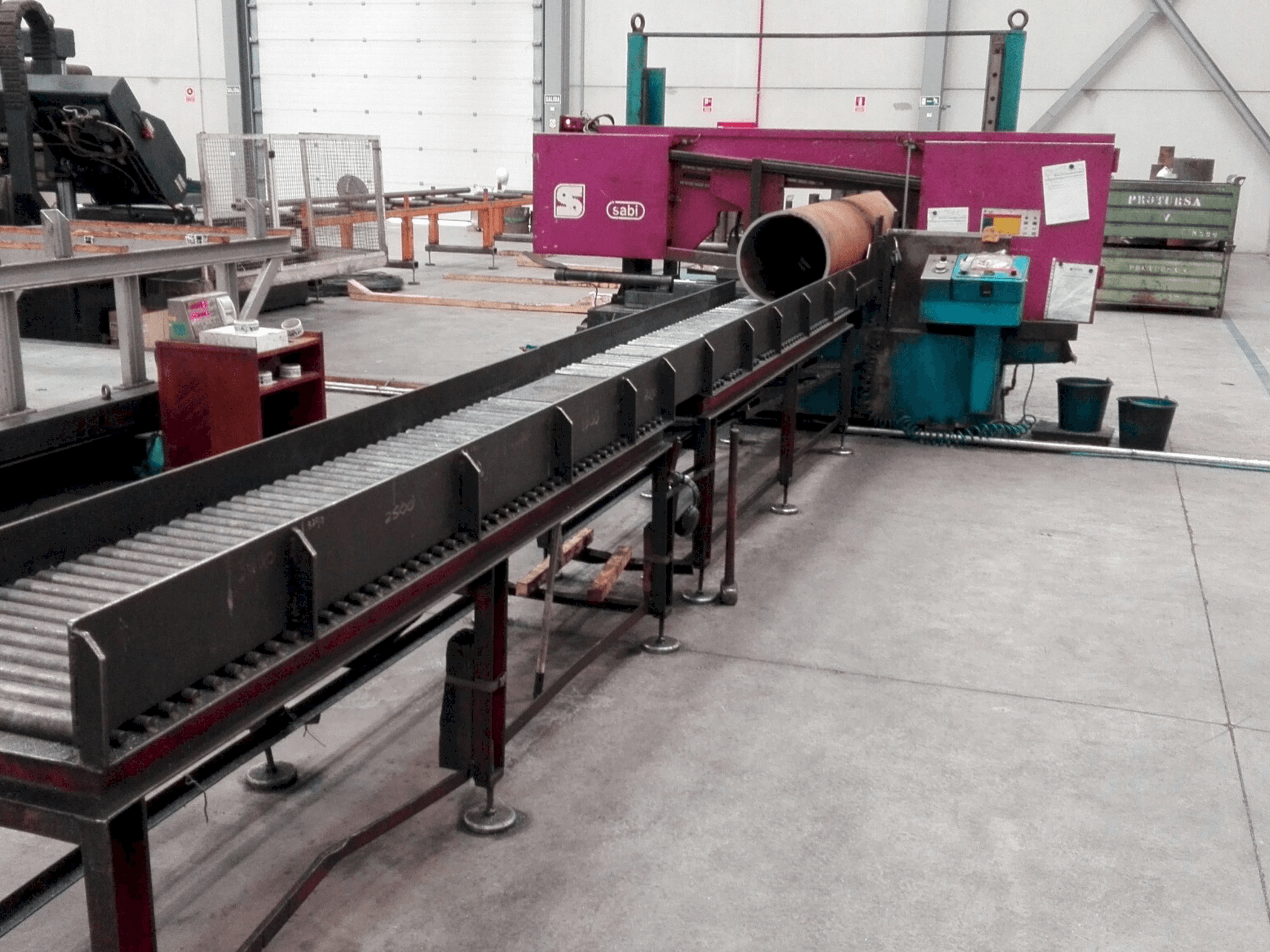 Vooraanzicht van Sabi PB-450A-NC machine