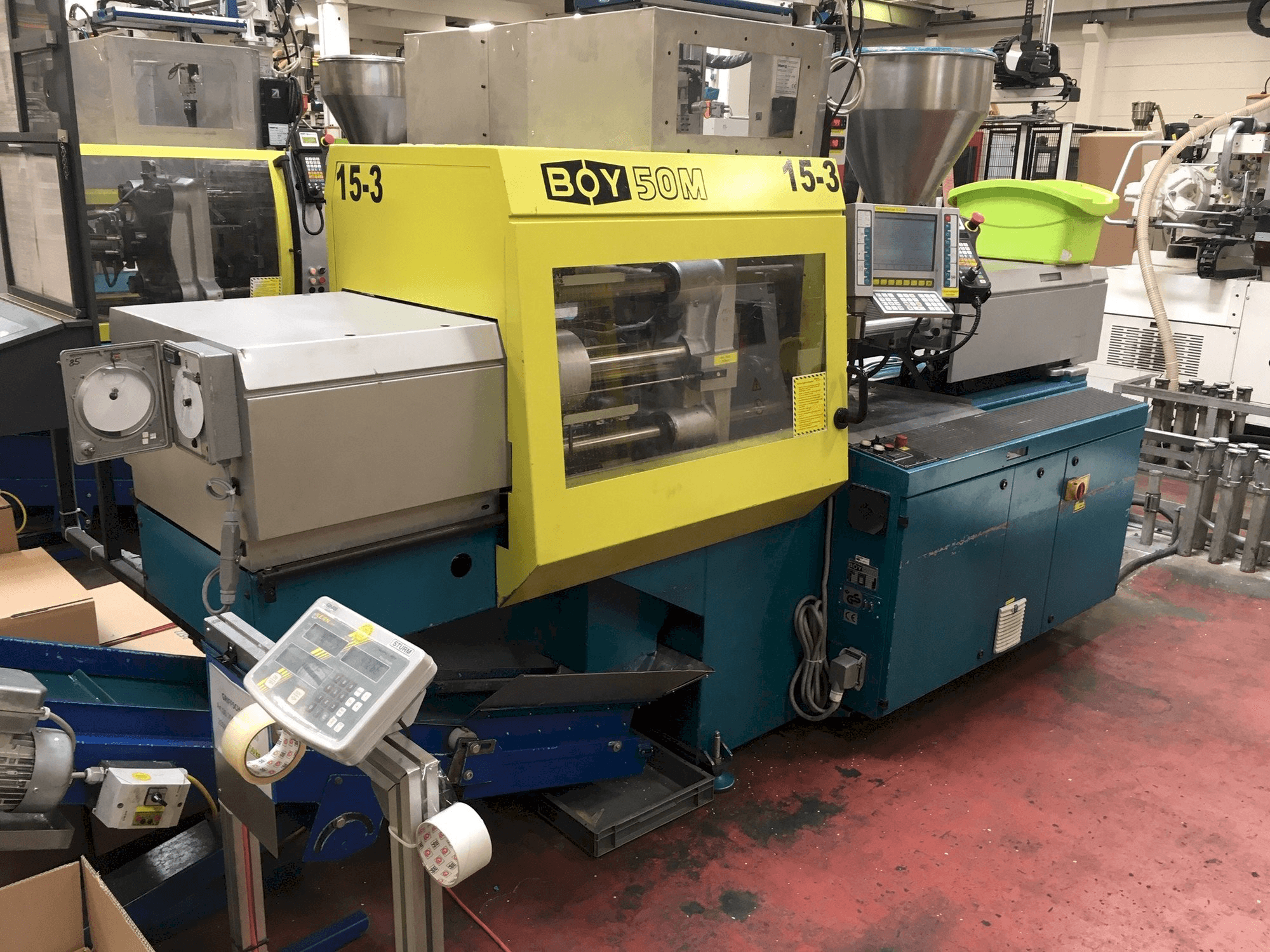 Vooraanzicht van Dr. Boy 50M machine