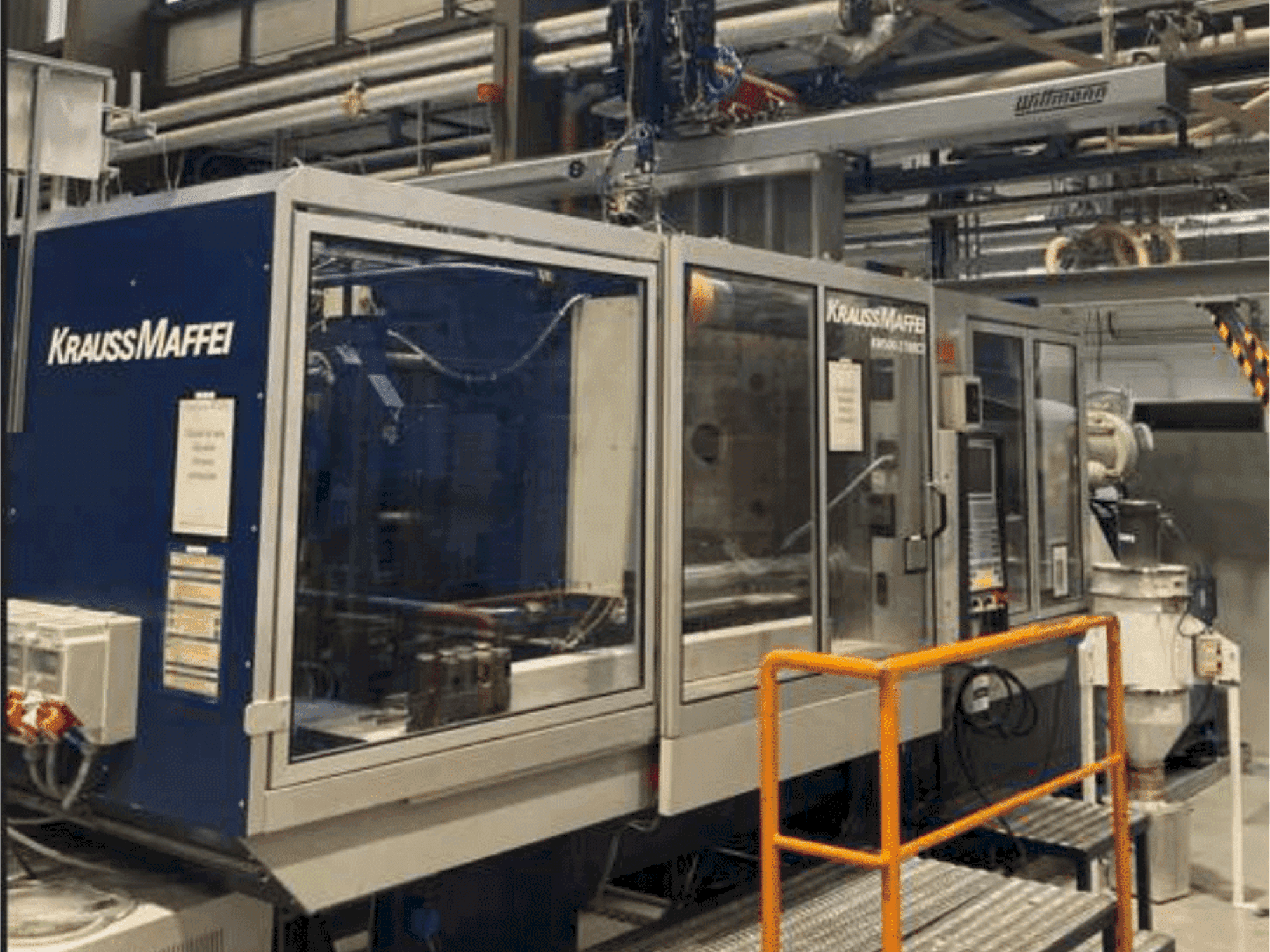 Vooraanzicht van Krauss Maffei KM 500-2700 C2 machine