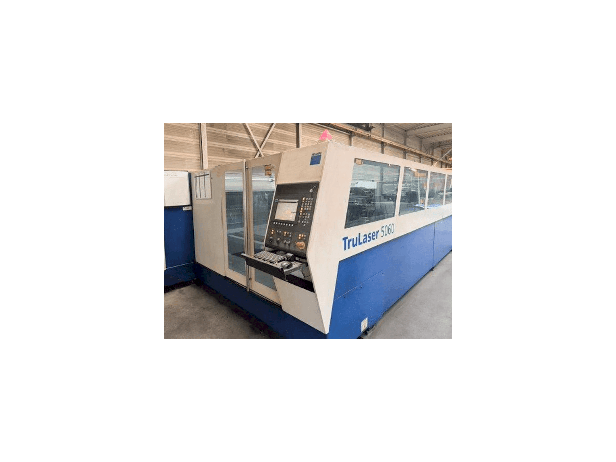 Vooraanzicht van TRUMPF TruLaser 5060 machine