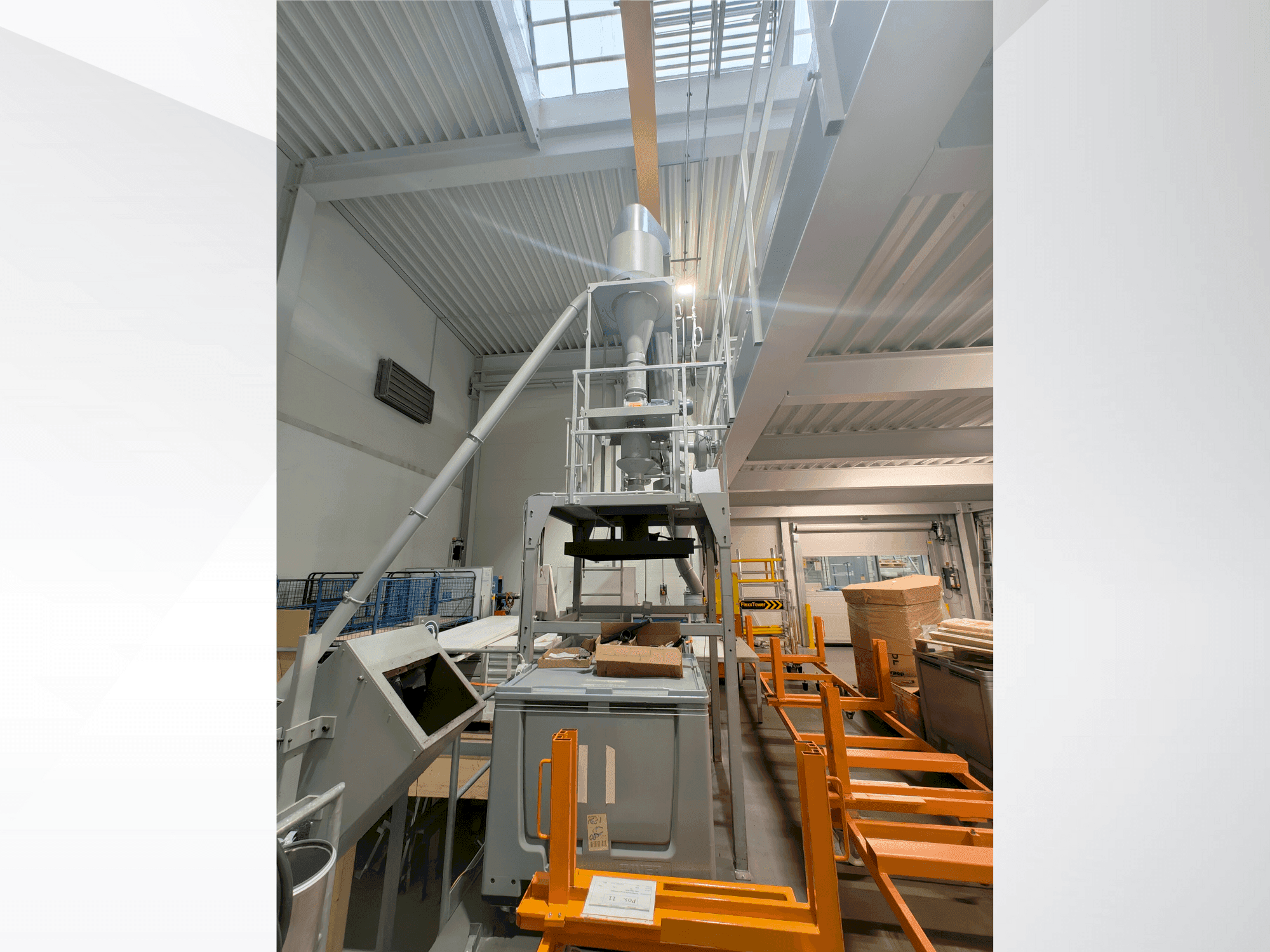 Vooraanzicht van RAPID G500-60KU machine