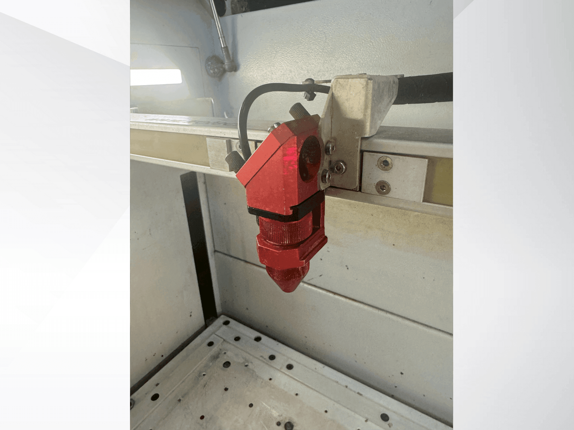 Vooraanzicht van Trotec Speedy 360 machine