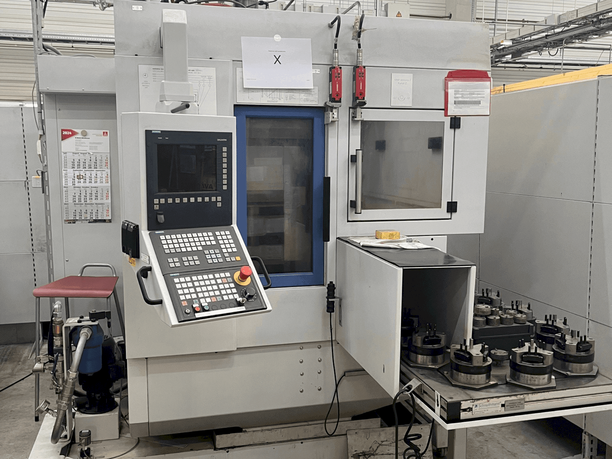 Vooraanzicht van Scherer - Feinbau VDZ 100L machine