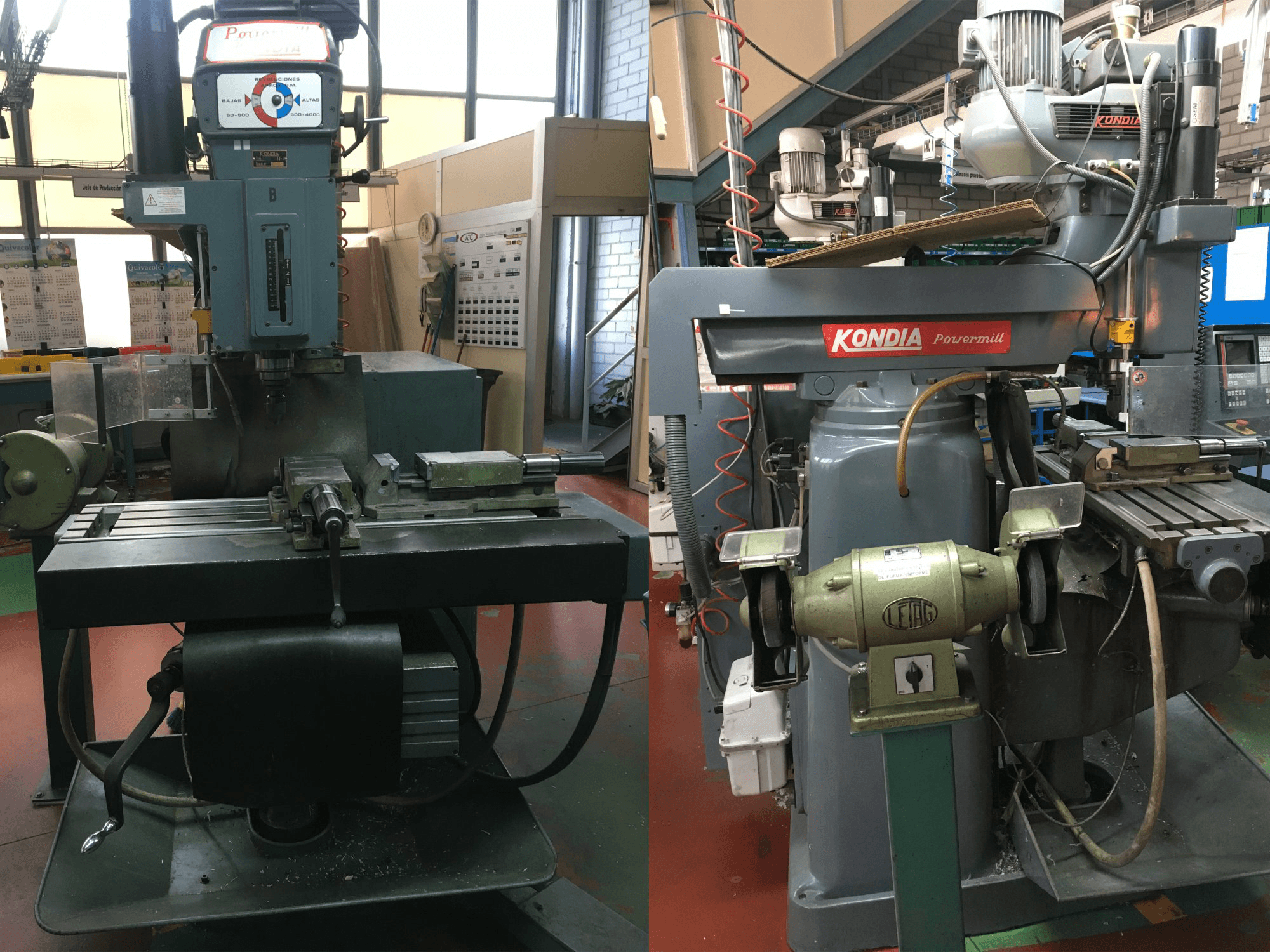 Besturingseenheid van KONDIA Powermill FV-1 CNC machine
