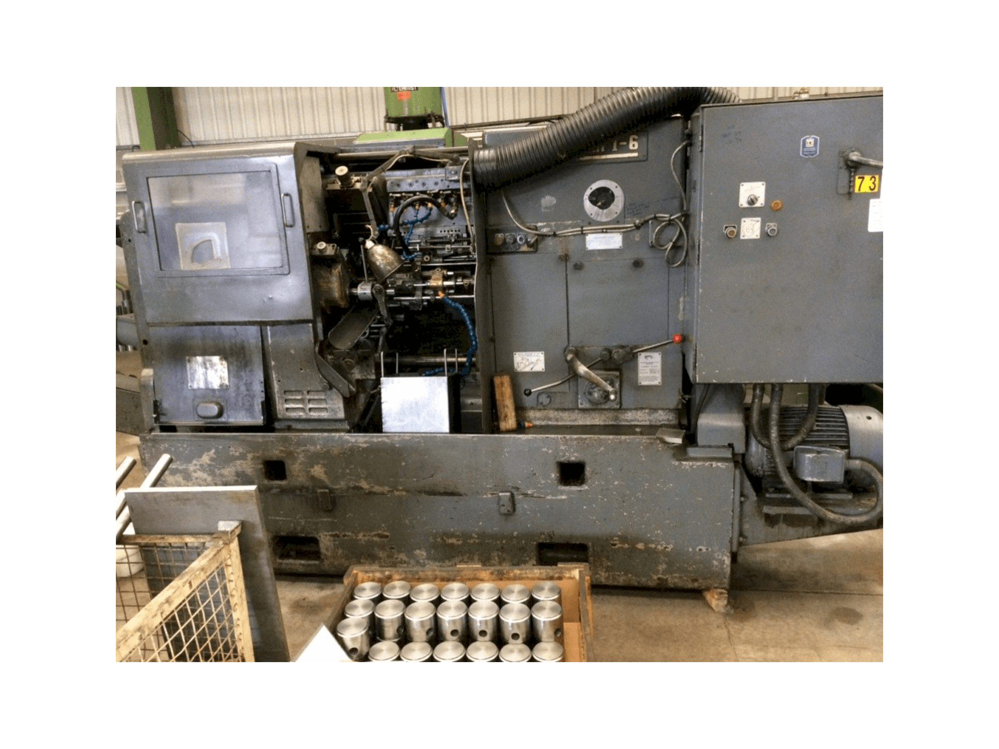 Vooraanzicht van Wickman 1-2 machine