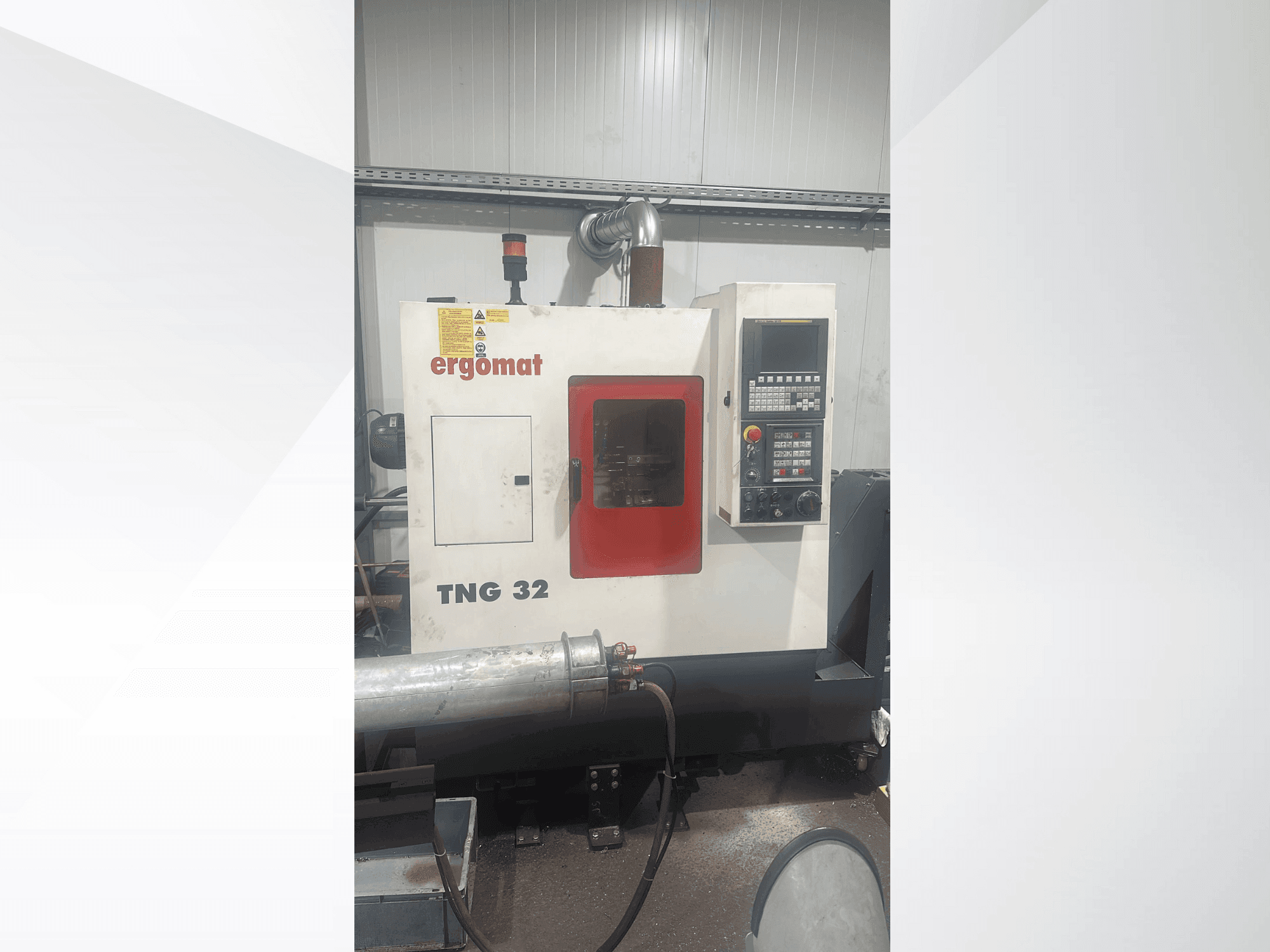 Vooraanzicht van ERGOMAT TNG 32 machine