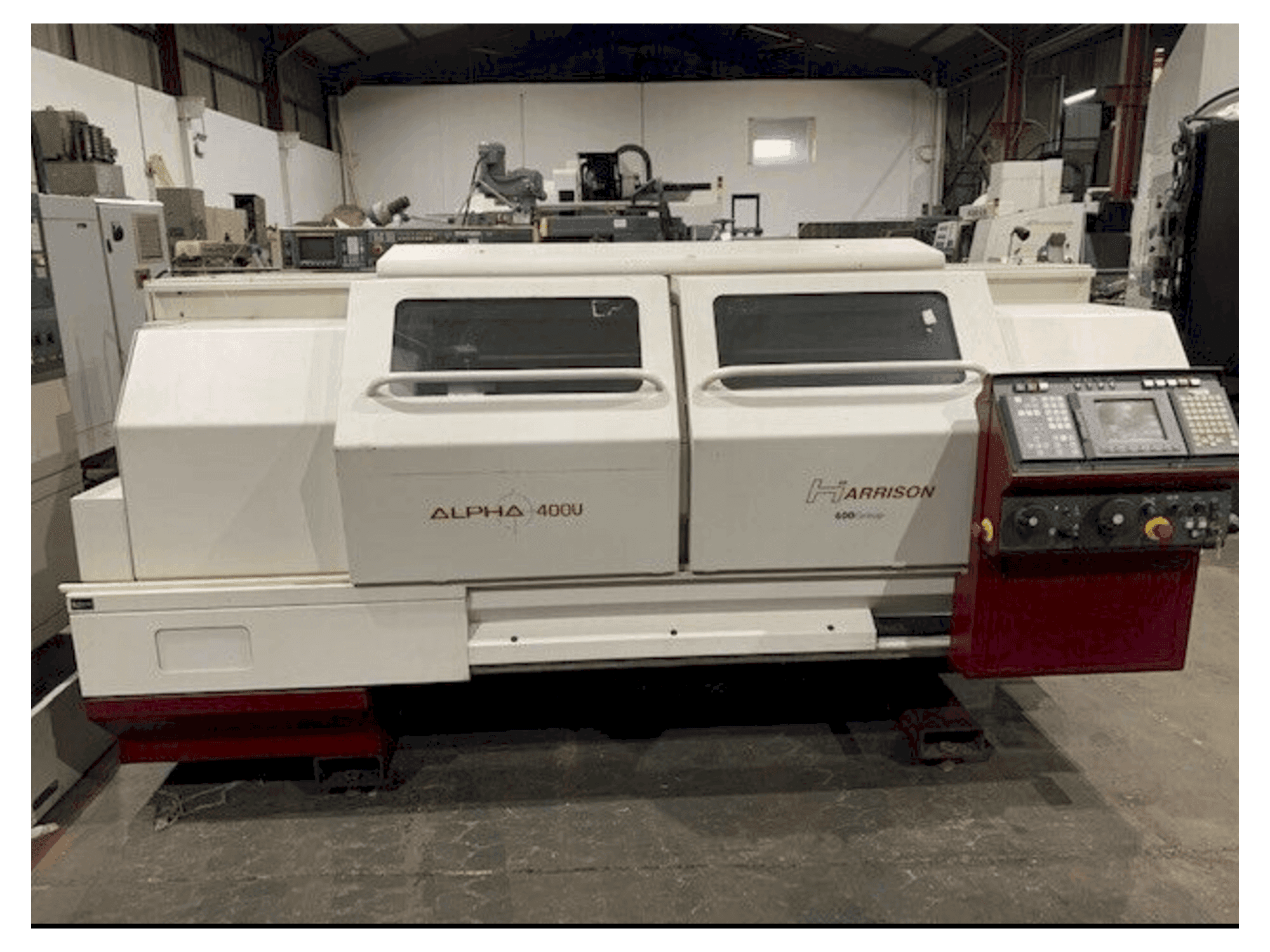 Vooraanzicht van Harrison ALPHA 400 U machine