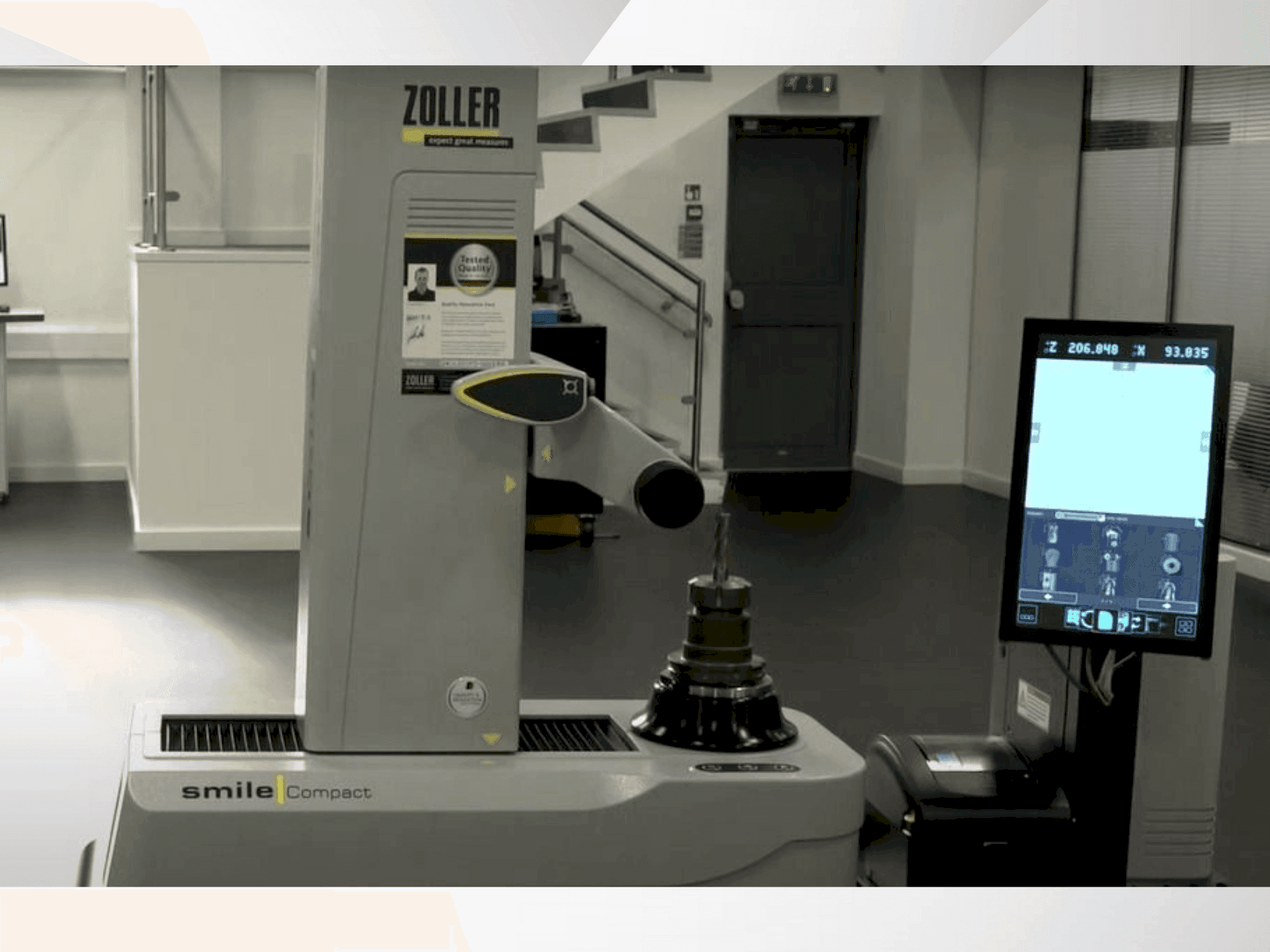 Vooraanzicht van Zoller Smile Pilot 4.0 machine