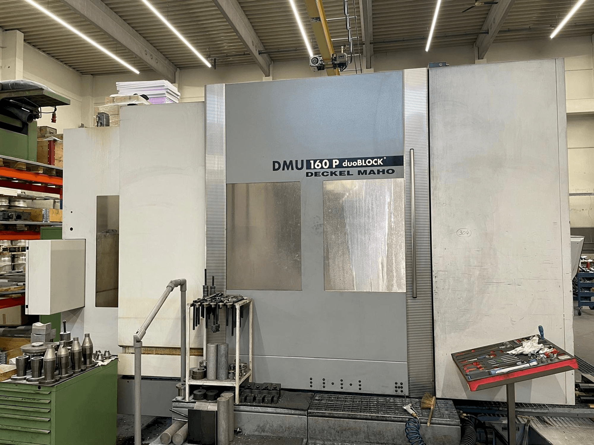 Vooraanzicht van DECKEL MAHO DMU 160 P duoBLOCK machine