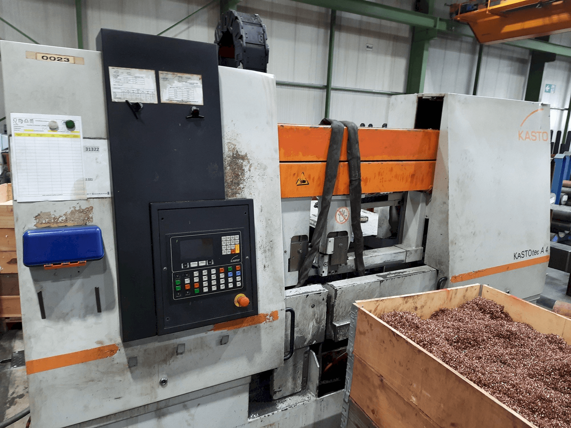 Vooraanzicht van KASTO tec A 4 machine