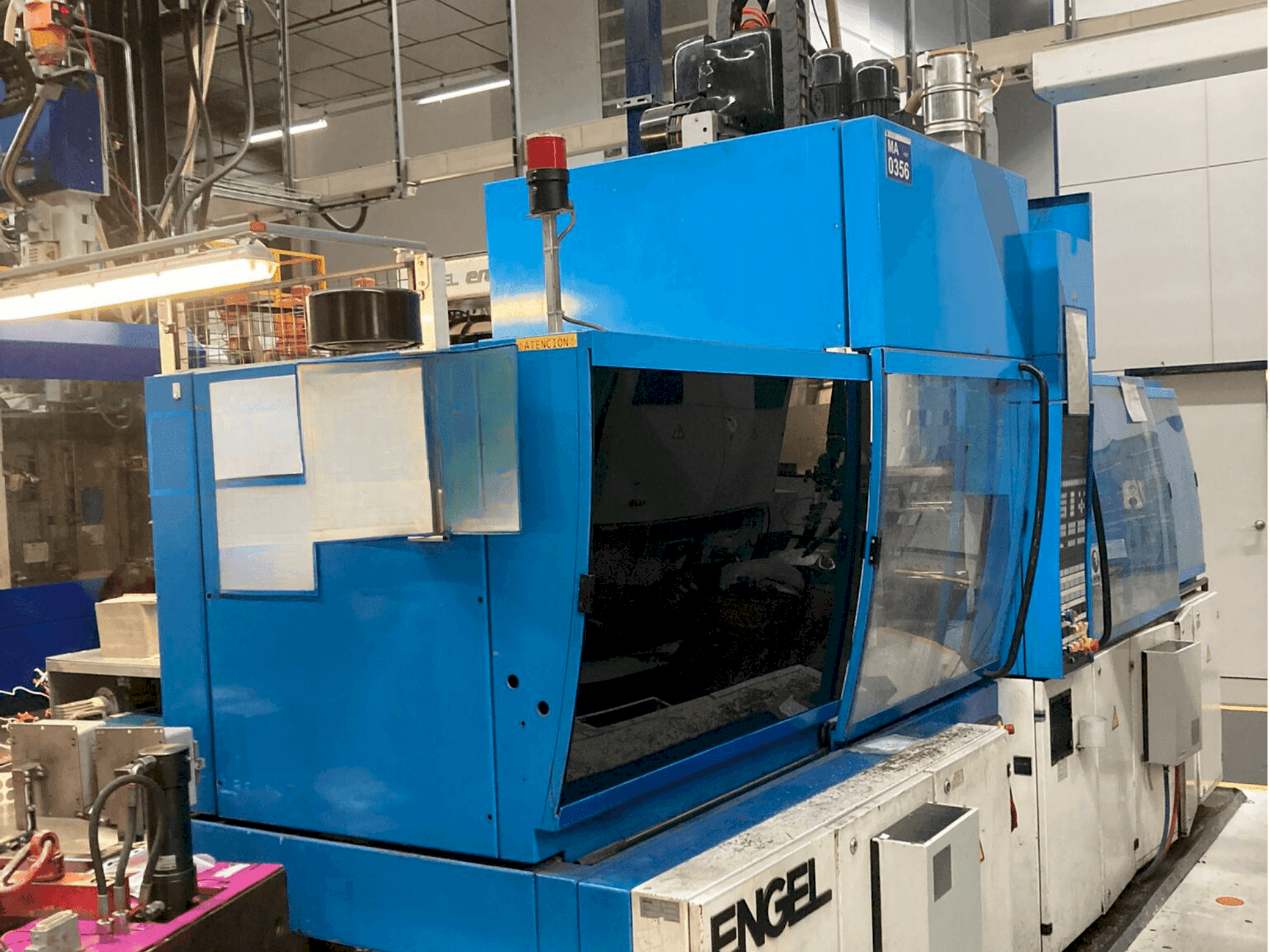 Vooraanzicht van Engel 500/110 HL machine