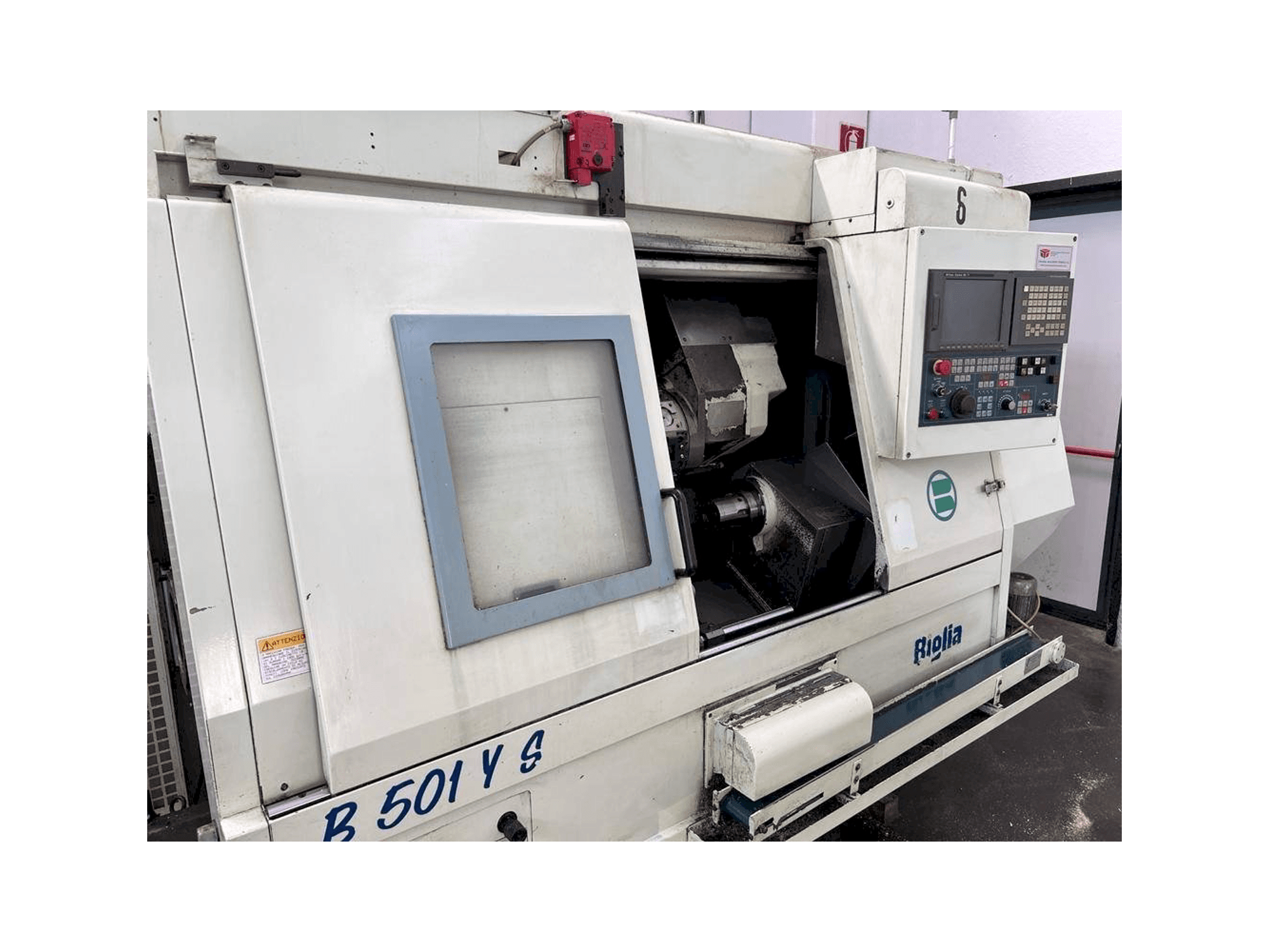 Vooraanzicht van Biglia B501YS machine