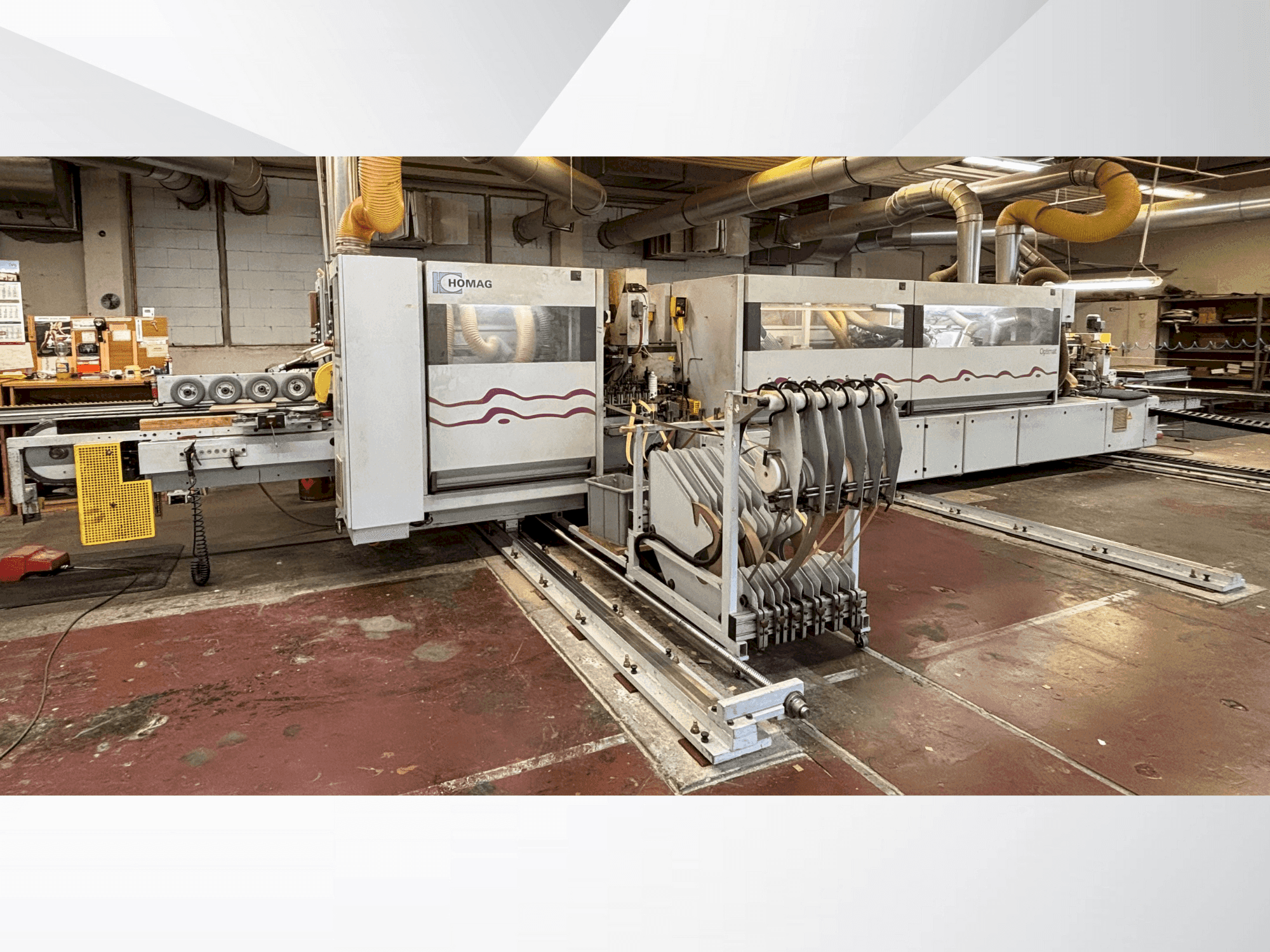 Vooraanzicht van HOMAG Optimat KF 26/8/A3/25 machine