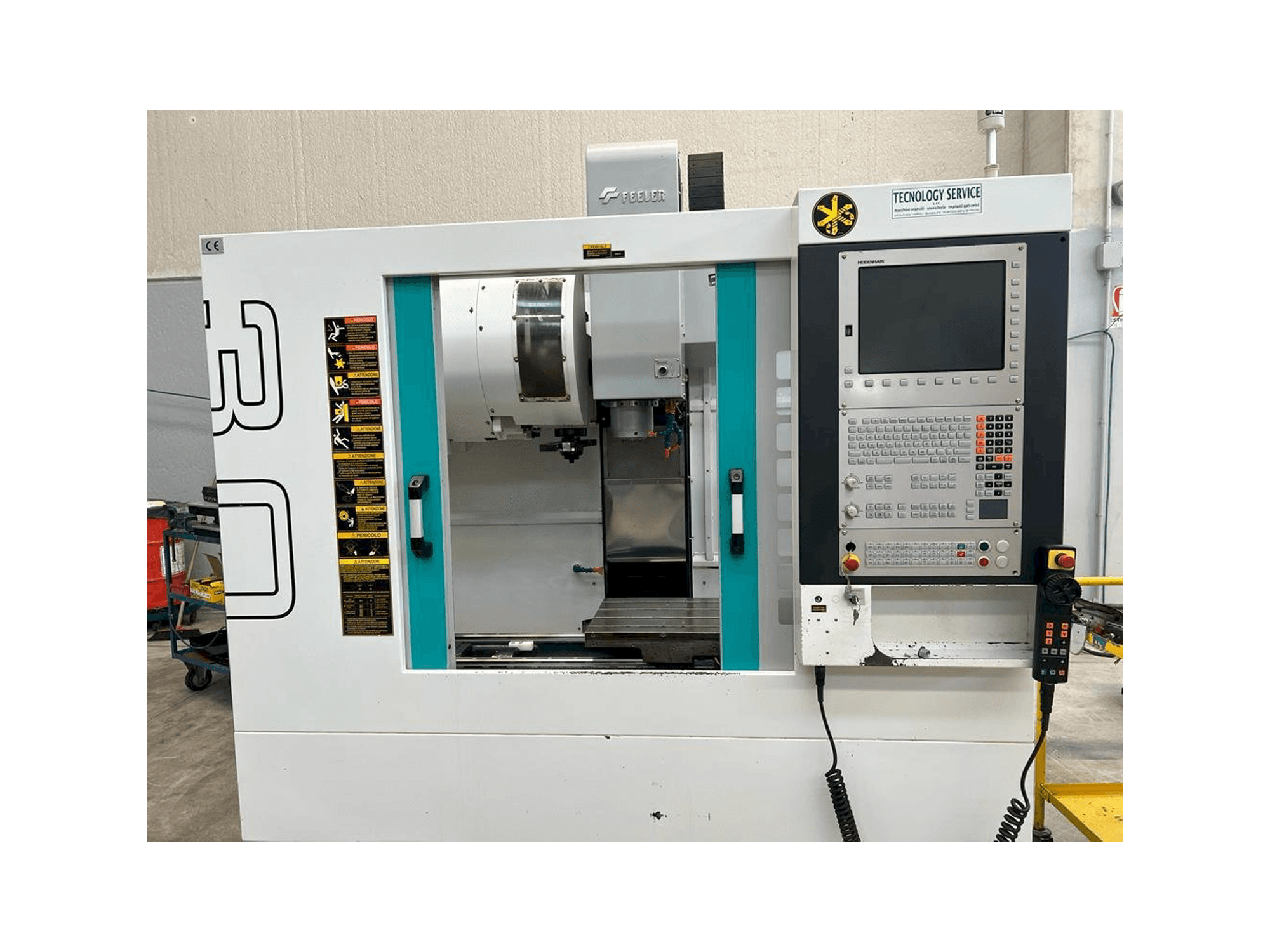Vooraanzicht van Feeler VMP-30A machine