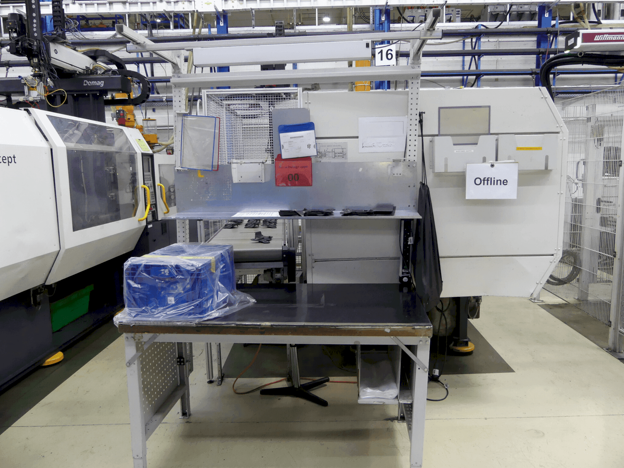 Vooraanzicht van DEMAG Ergo-Tech 250-1450 machine