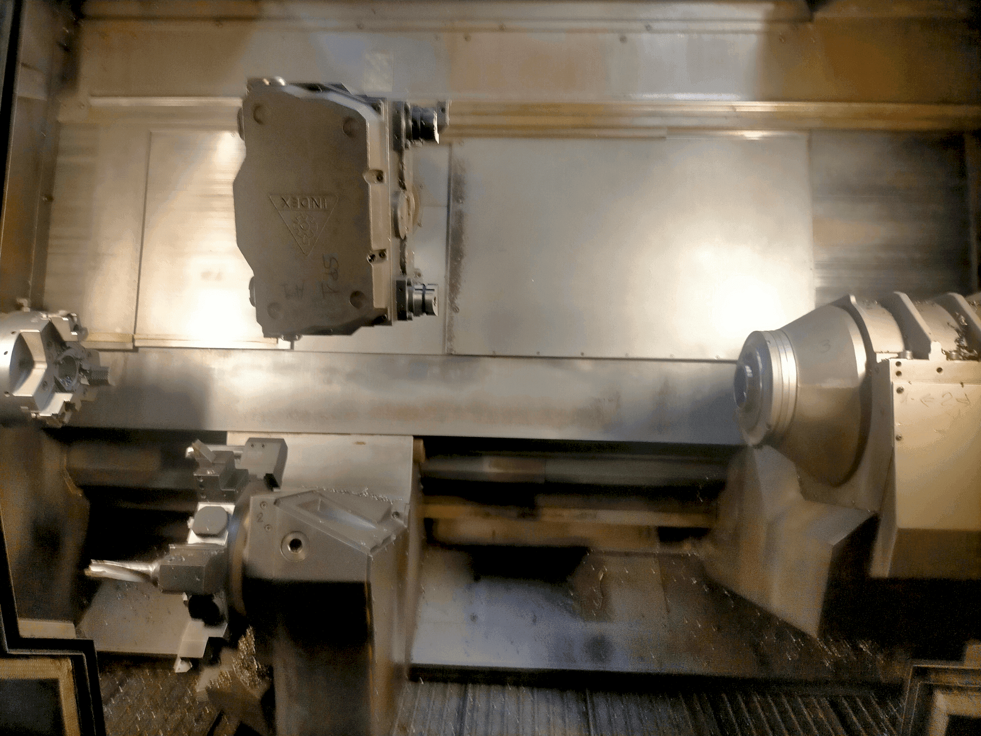 Vooraanzicht van Index G300 FLEX machine