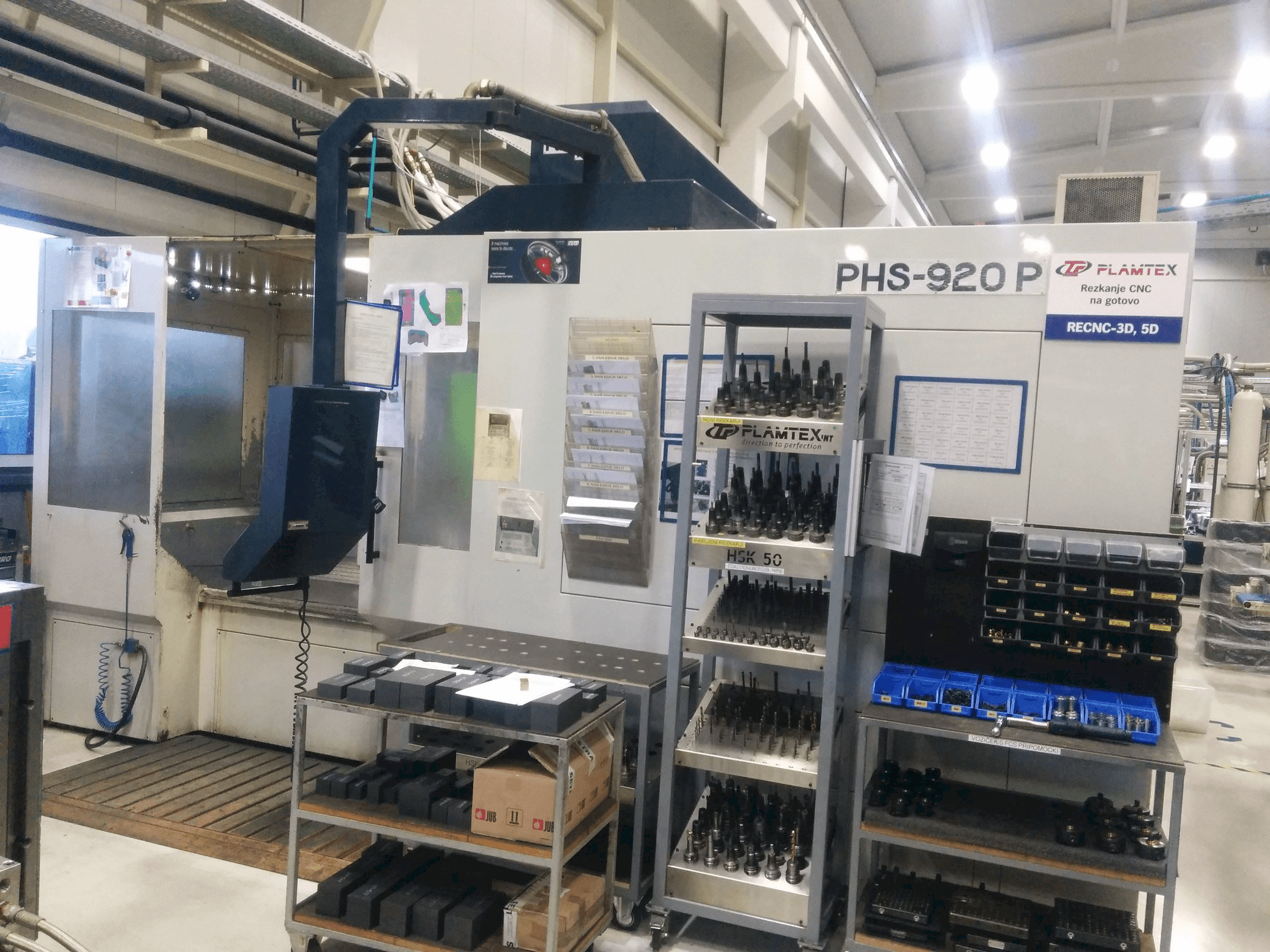 Vooraanzicht van Parpas PHS 920P machine