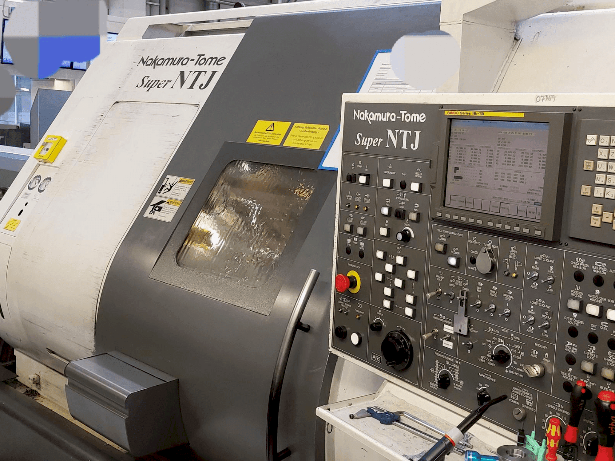 Vooraanzicht van NAKAMURA Super NTJ (2006) machine