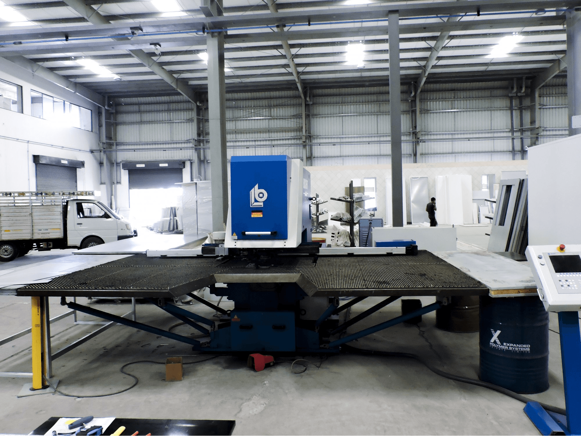 Vooraanzicht van Boschert Compact 1250 Rotation machine