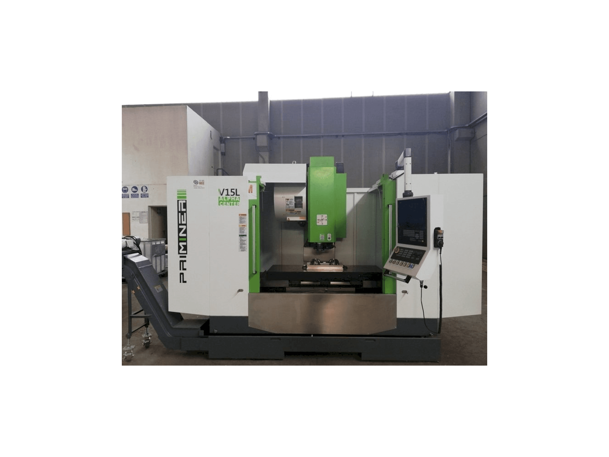 Vooraanzicht van Priminer V 15L machine