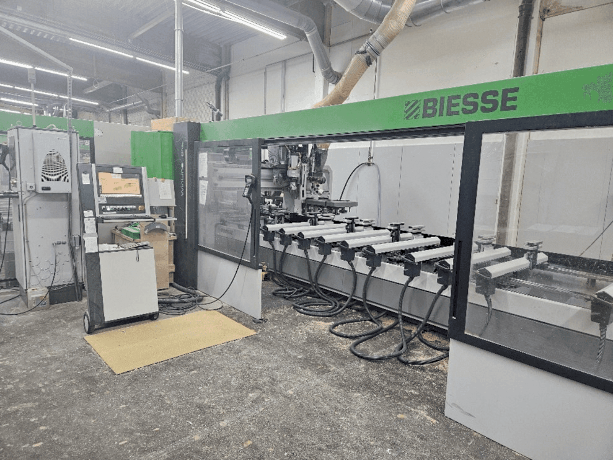 Vooraanzicht van BIESSE WINDOW PRODUCTION LINE WEINIG / BIESSE machine
