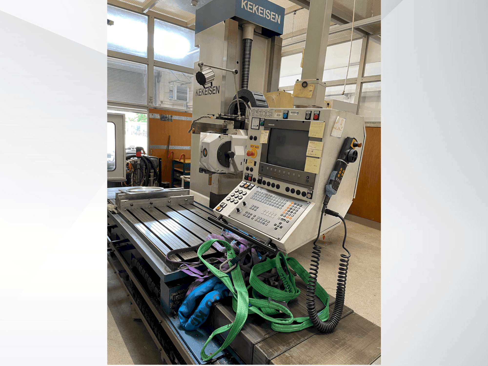 Vooraanzicht van Kekeisen UBF 1600/15 machine