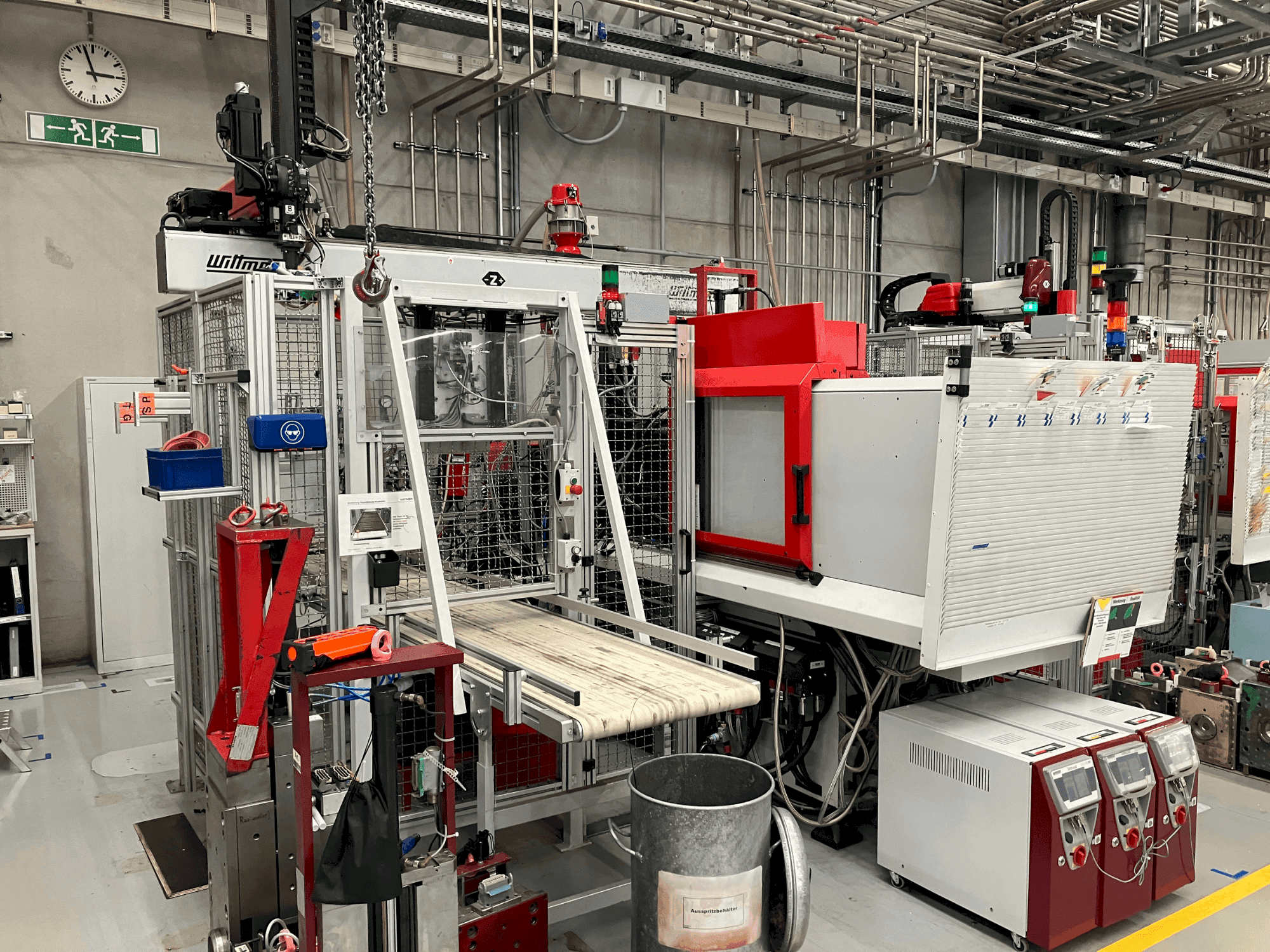 Vooraanzicht van Arburg Allrounder 420 S 800-350 machine