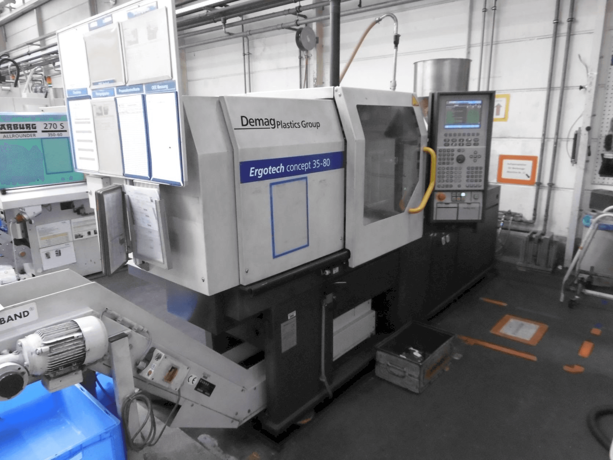 Vooraanzicht van DEMAG Ergotech Concept 35 - 280 - 80 machine