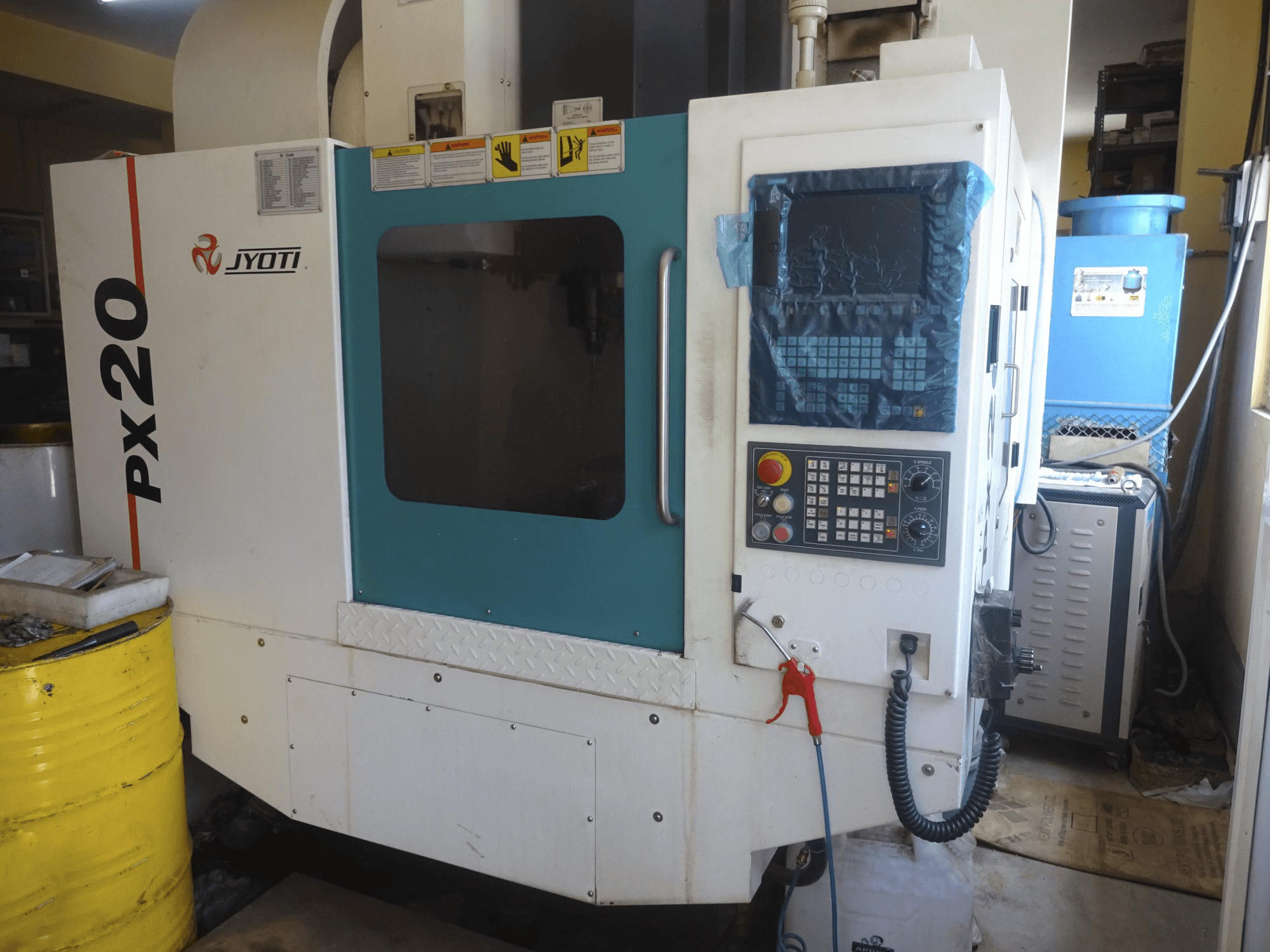 Vooraanzicht 1 van JYOTI PX-20 machine