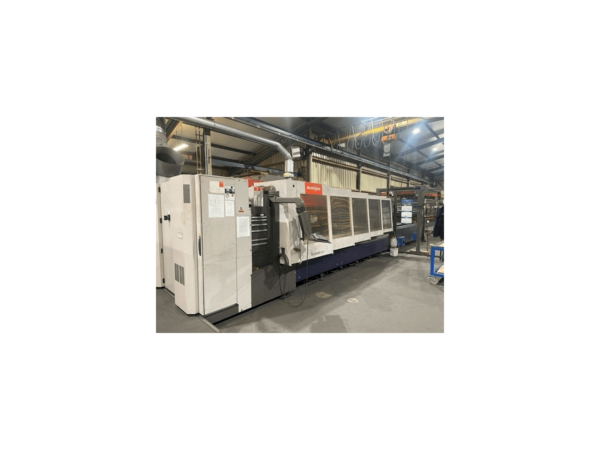 Vooraanzicht van Bystronic BySpeed 3015 machine