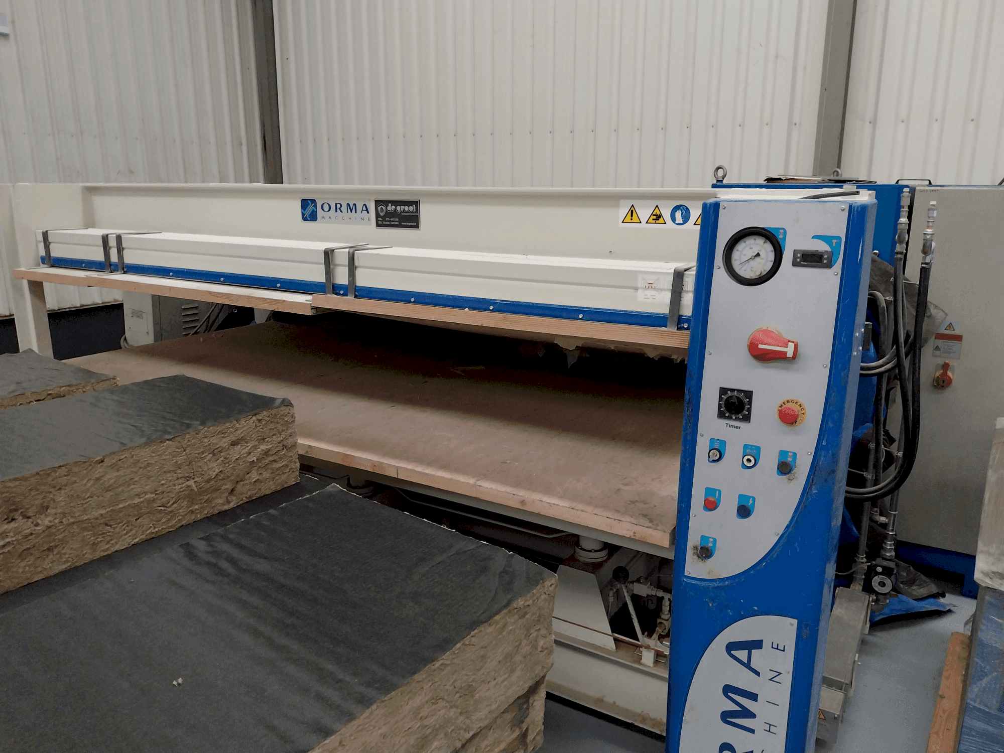 Vooraanzicht van ORMA C/6 30/13 AS-BA (2009) machine