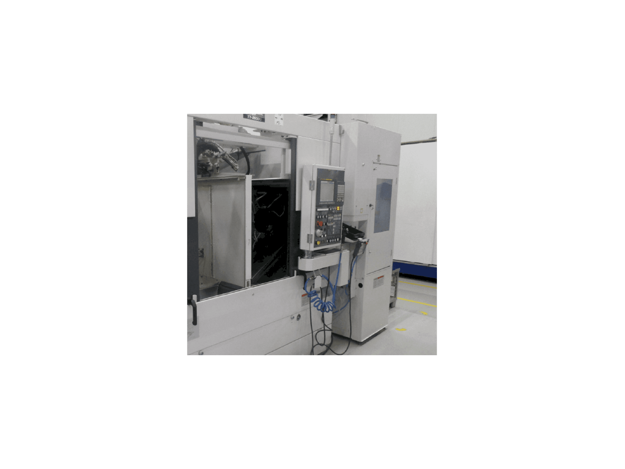 Vooraanzicht van Takisawa TT-2600G machine