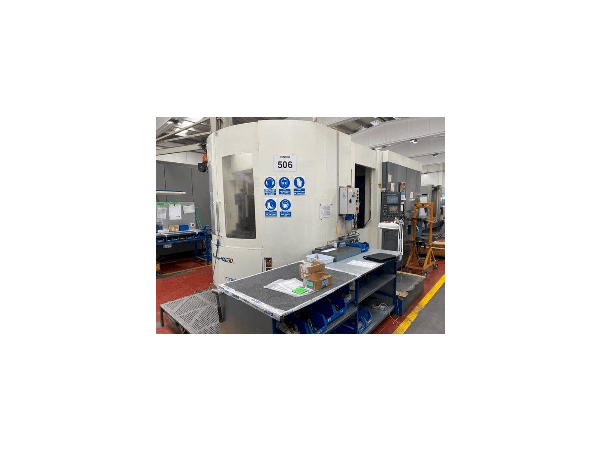 Vooraanzicht van Kitamura Mycenter HX630L machine