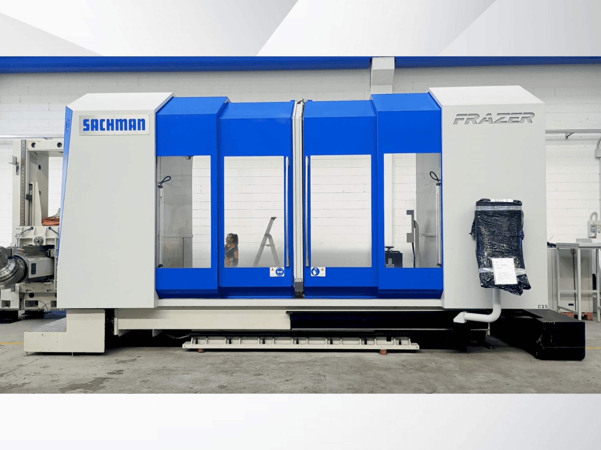 Vooraanzicht van JOBS FRAZER machine