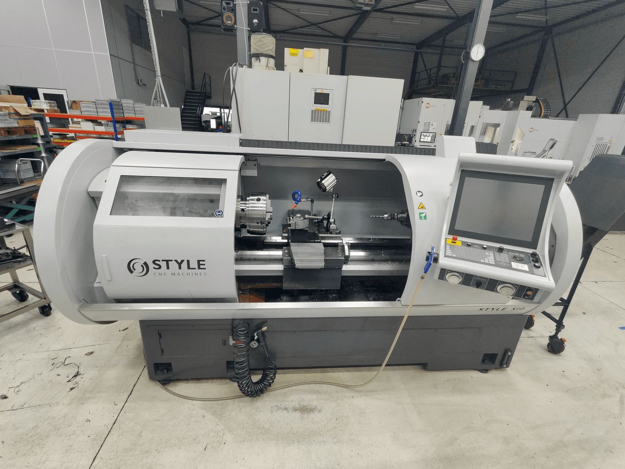 Vooraanzicht van STYLE 510 machine