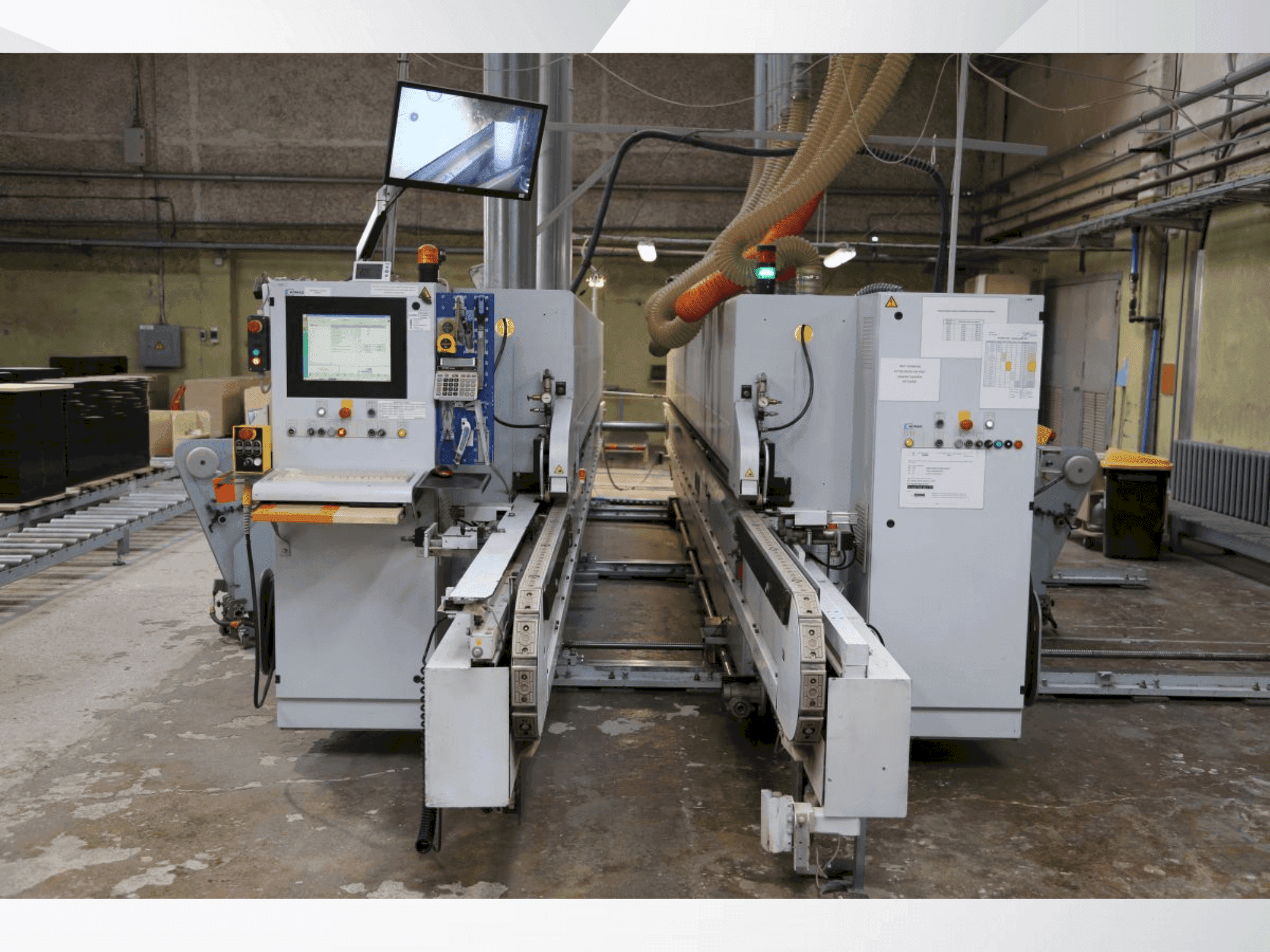 Vooraanzicht van HOMAG KFL 526 / C machine