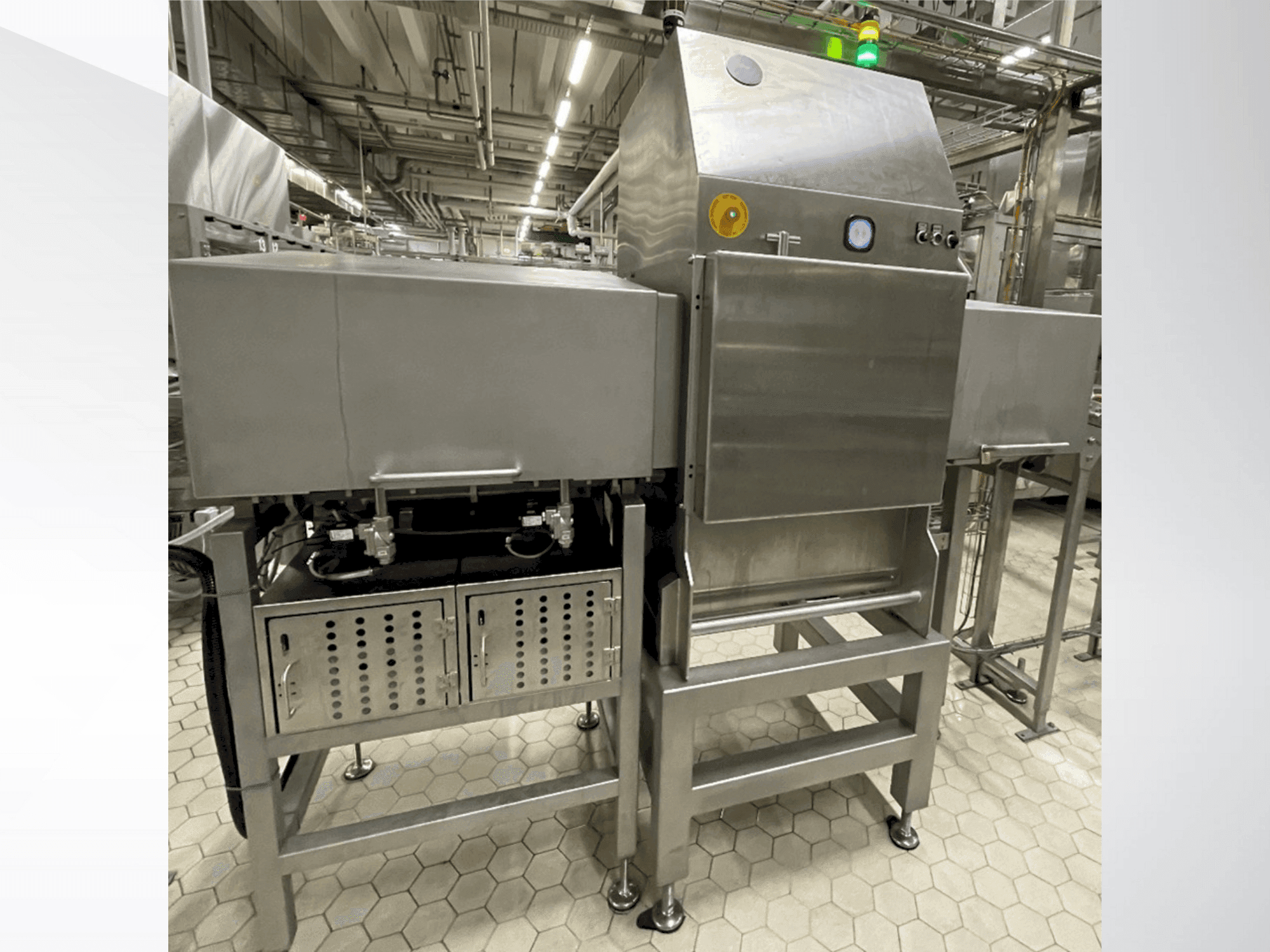 Vooraanzicht van WIPOTEC SC 30 machine