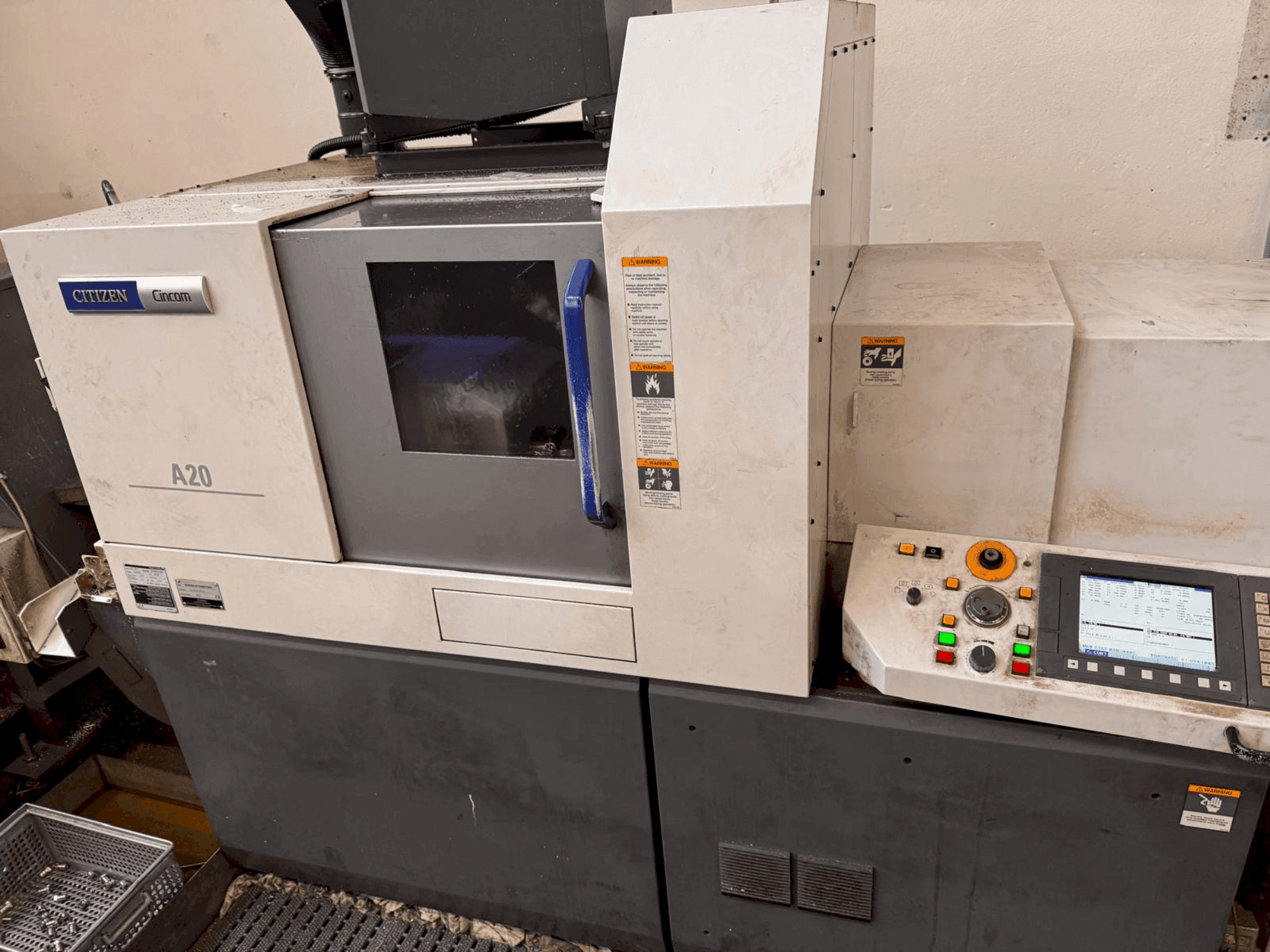 Vooraanzicht van Citizen A20 machine