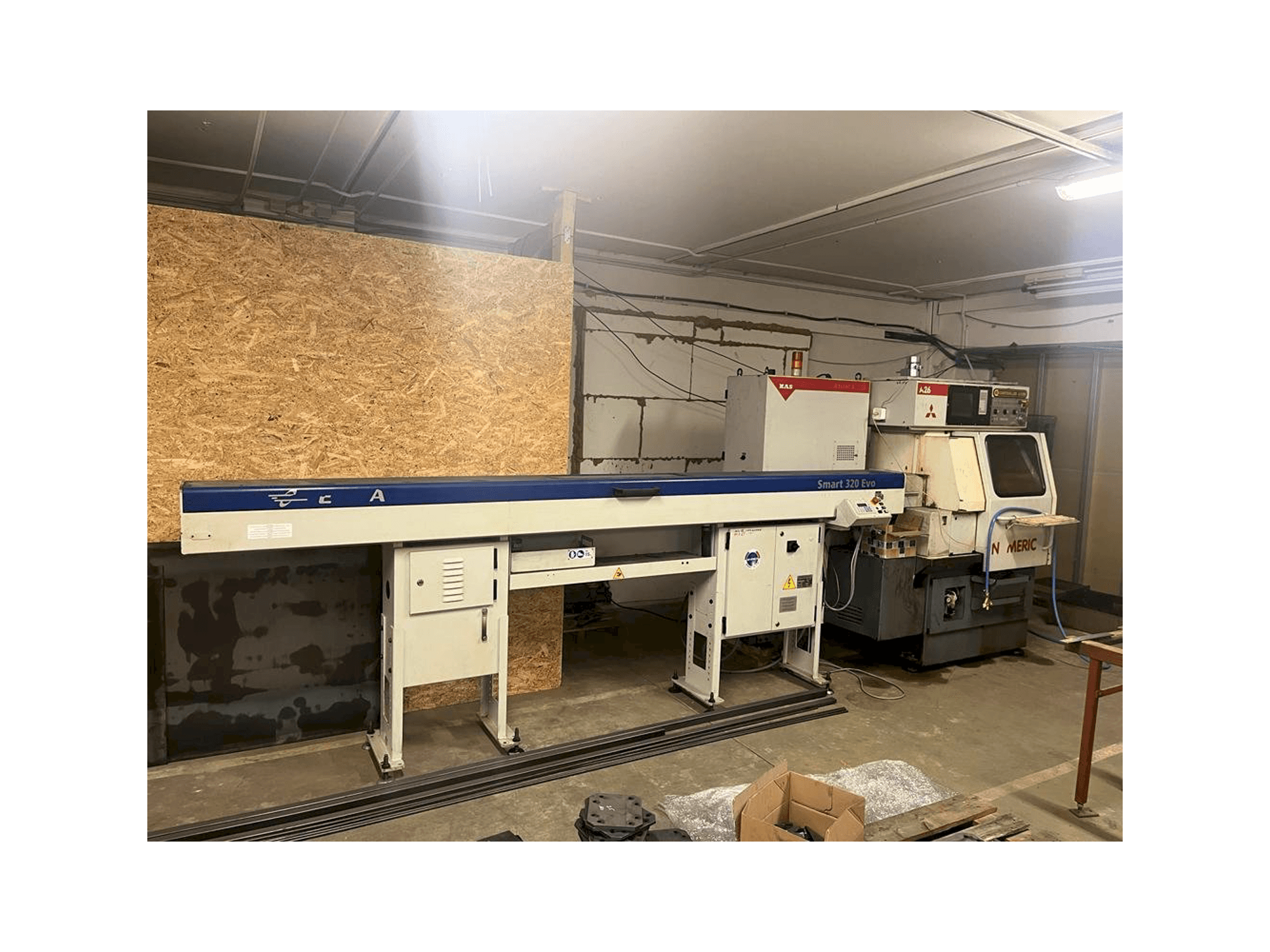 Vooraanzicht van KOVOSVIT MAS Numeric A26 CNC machine