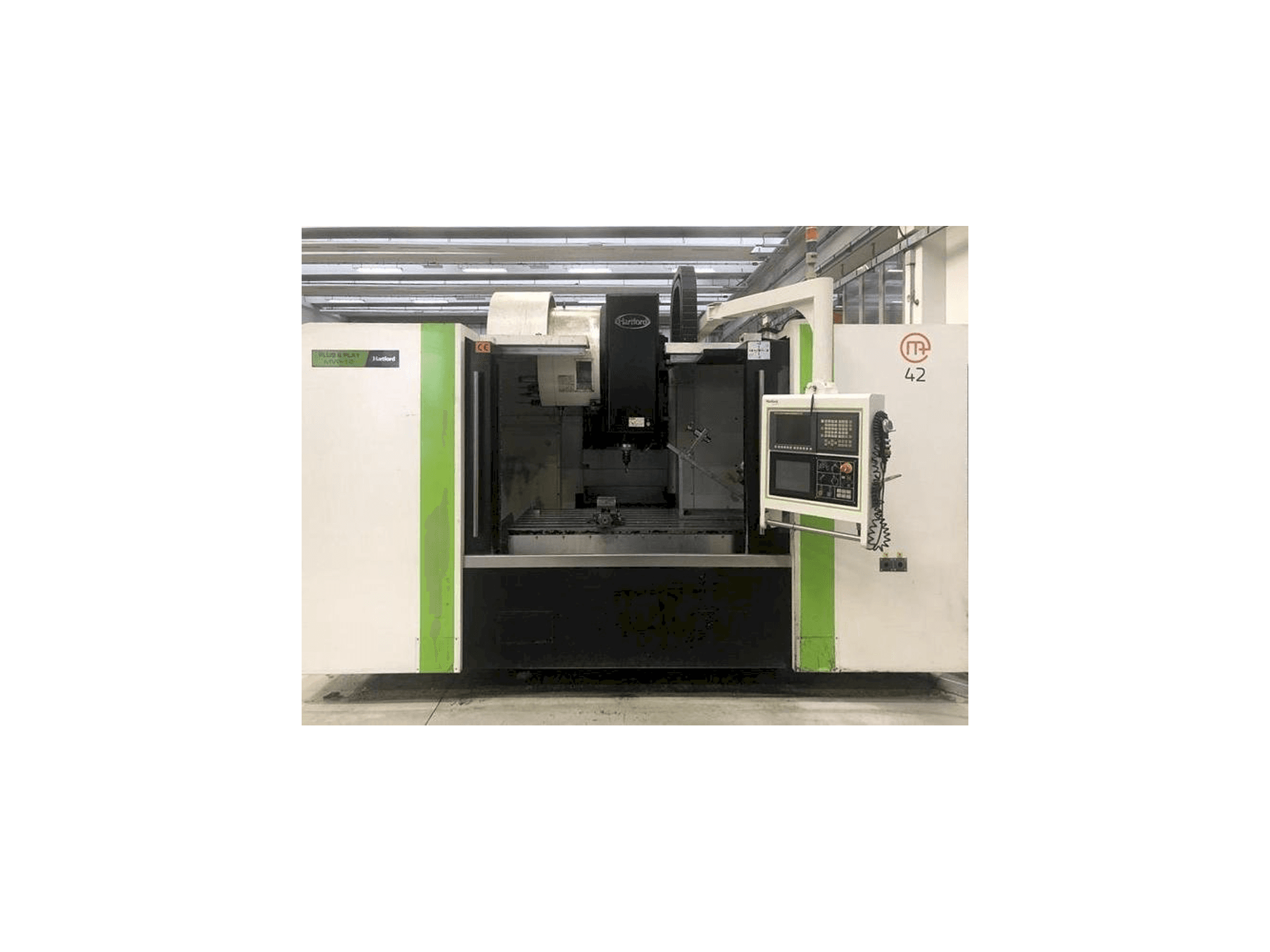 Vooraanzicht van Hartford MVP16 machine