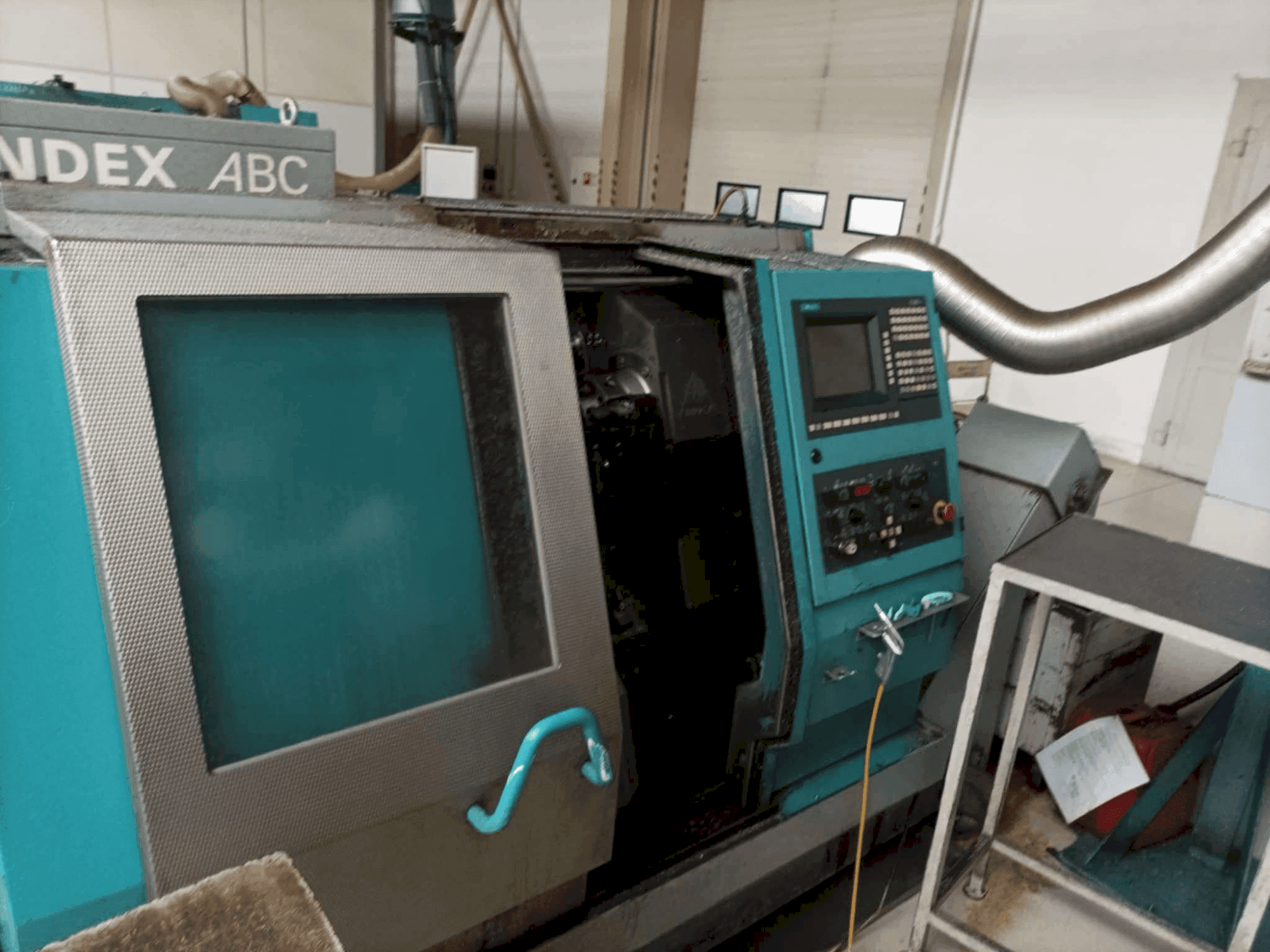 Vooraanzicht van Index ABC machine