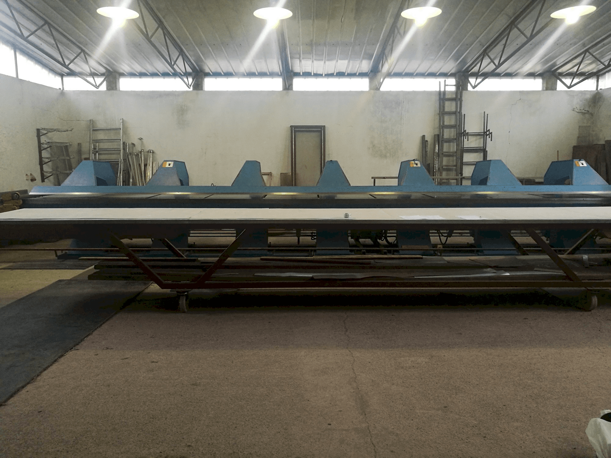 Vooraanzicht van Jorns Norma Line 125 SM CNC 400-10 machine