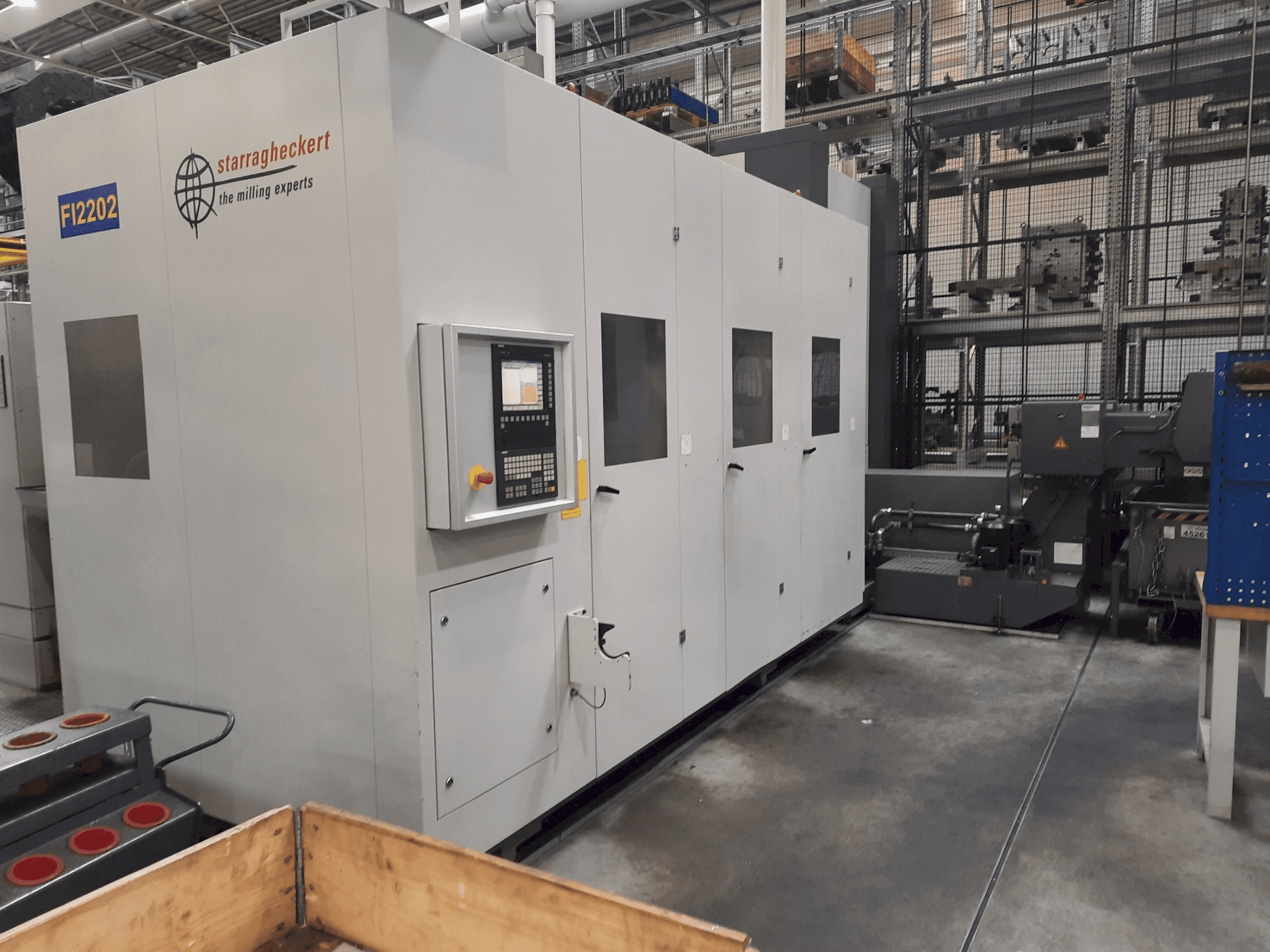 Vooraanzicht van Heckert HEC 1000 machine