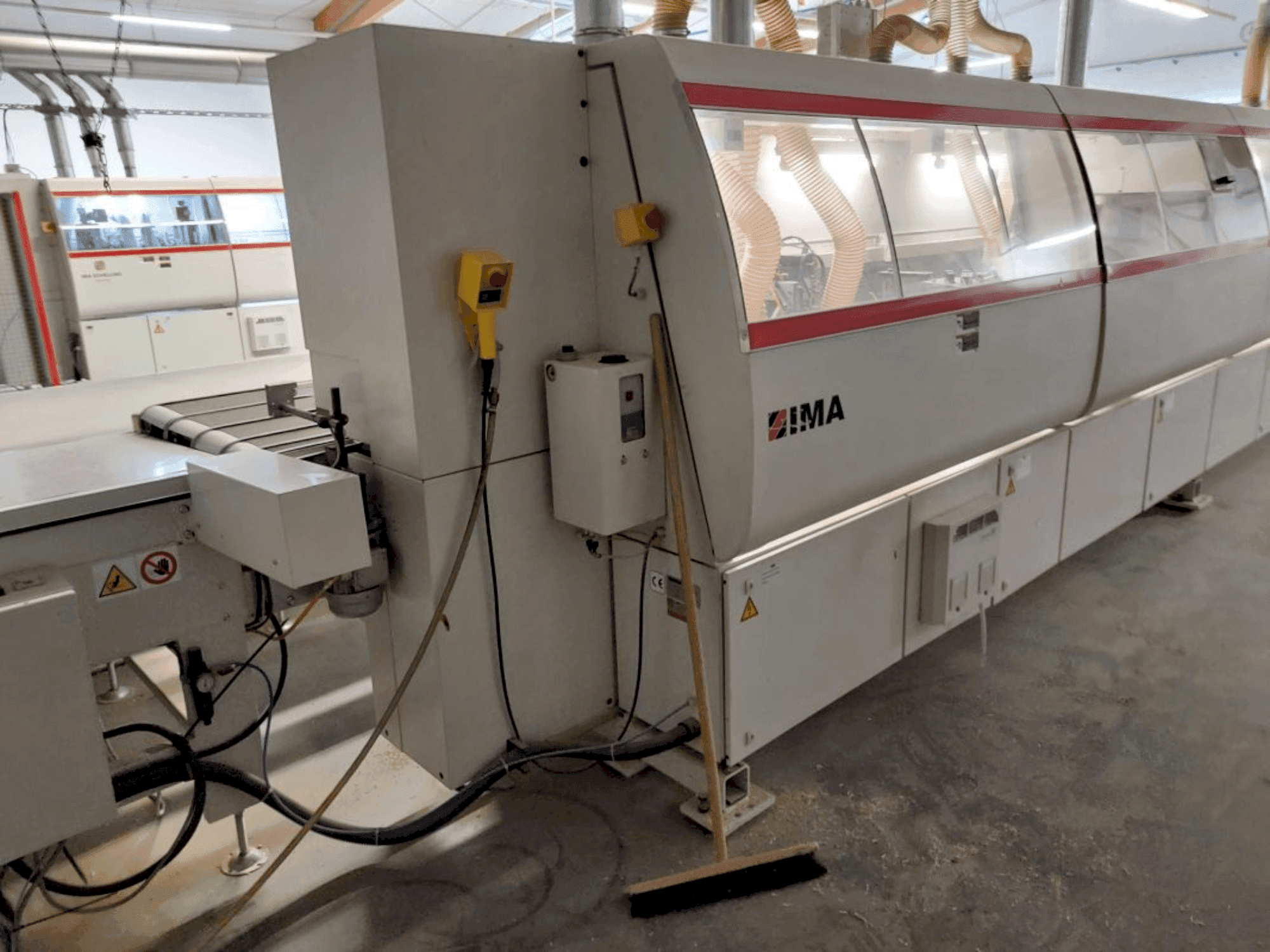 Vooraanzicht van IMA I / G80 / 650 / L20 machine