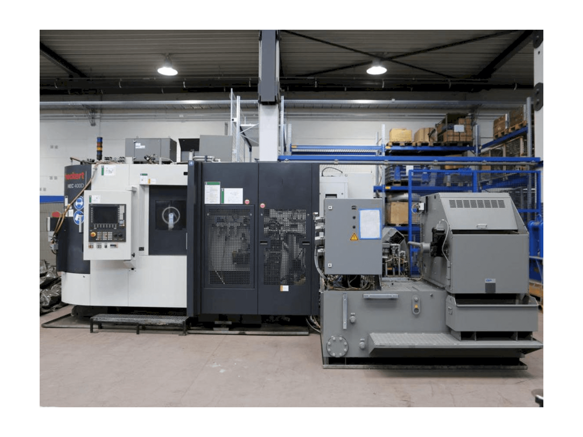 Vooraanzicht van Heckert HEC 400D machine