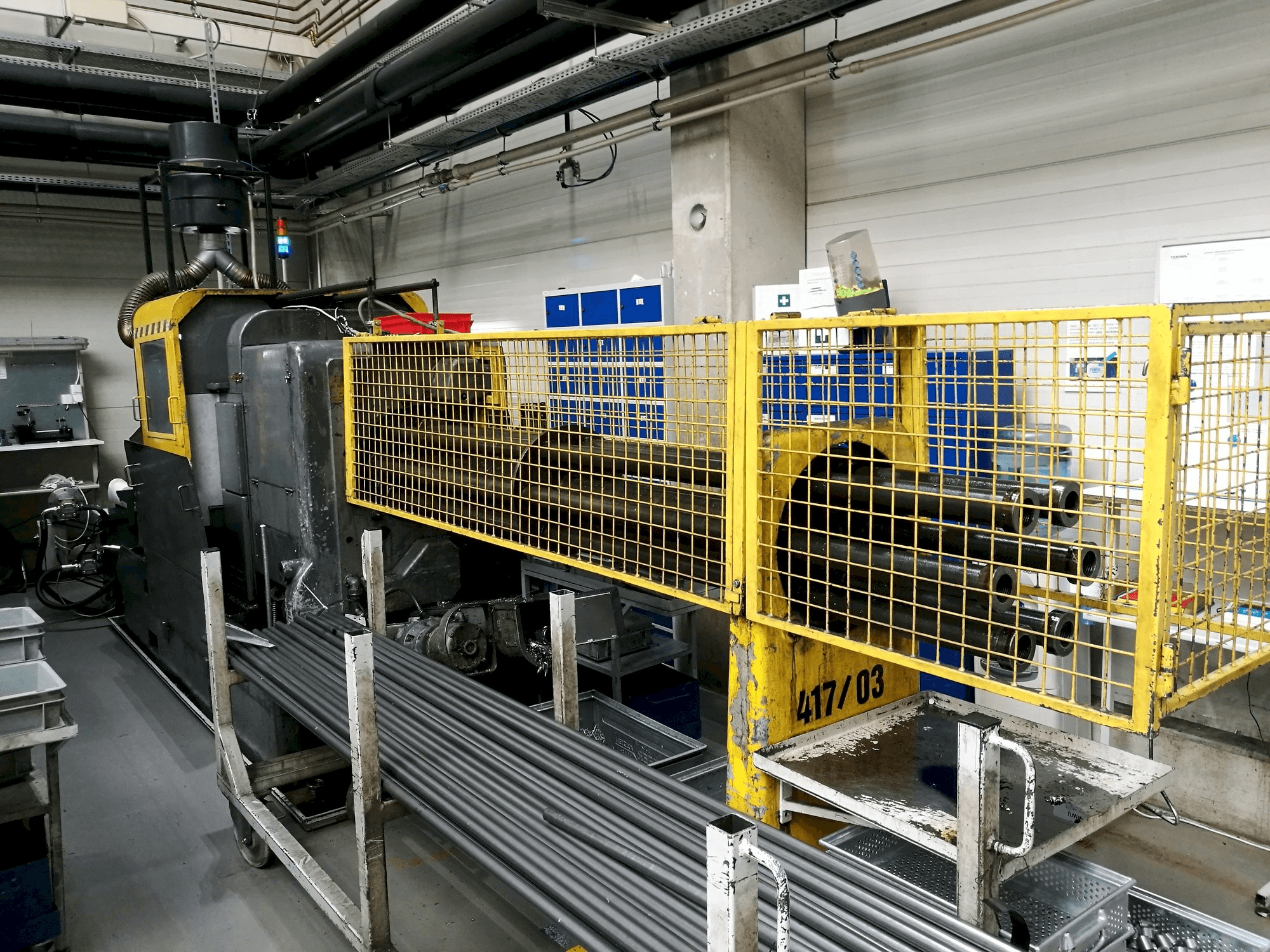 Vooraanzicht van Wickman 1 3/8"-6 machine