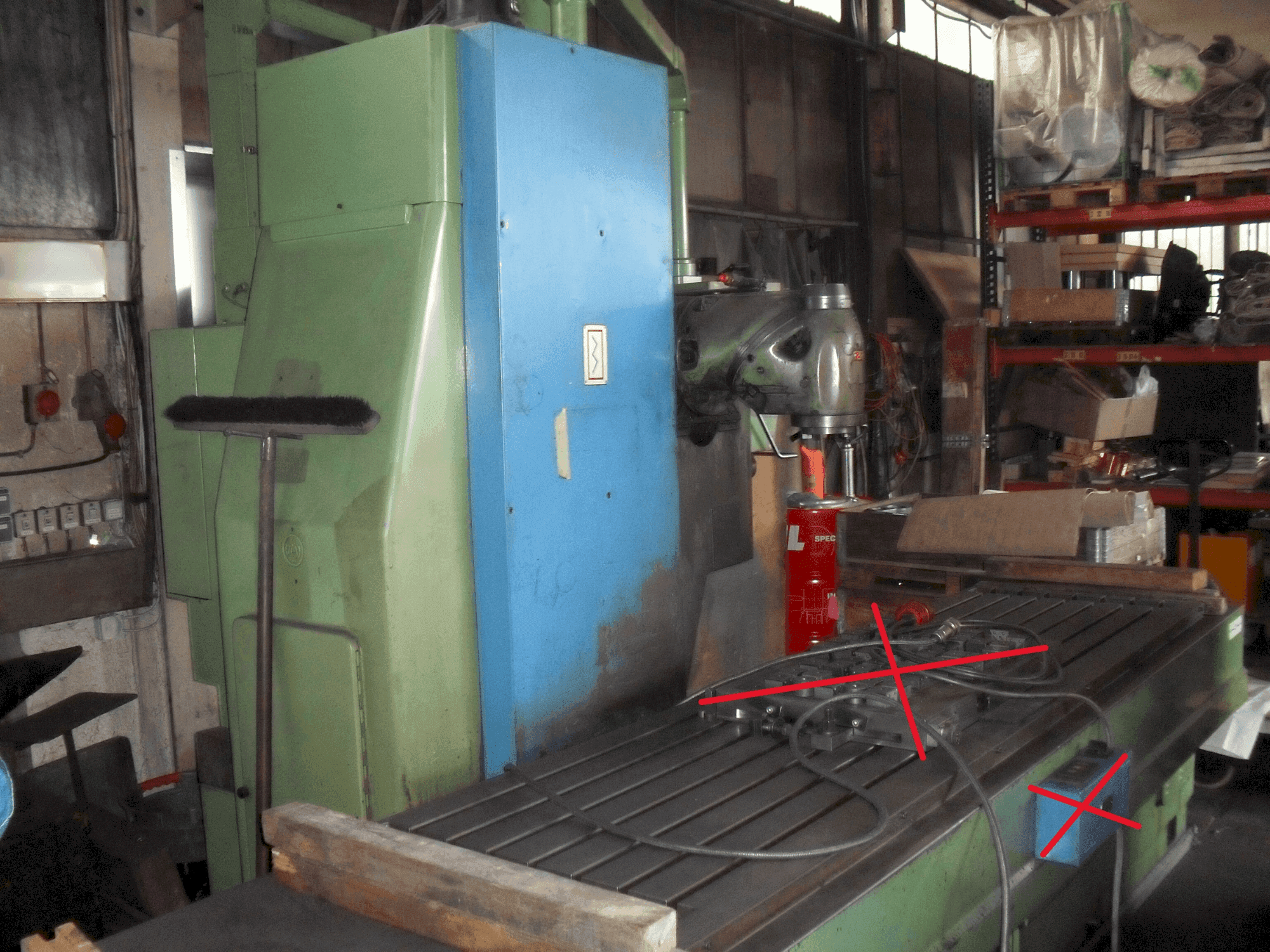 Vooraanzicht van SACHMAN RP 3 machine